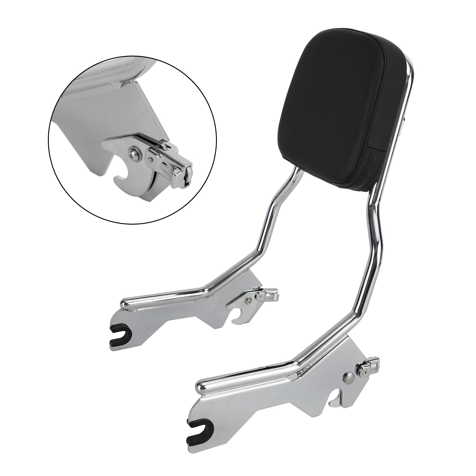Rua Bob Fxbb Sofrail Slim Flsl Deluxe FLDE Passageiro Sissy Bar Backrest