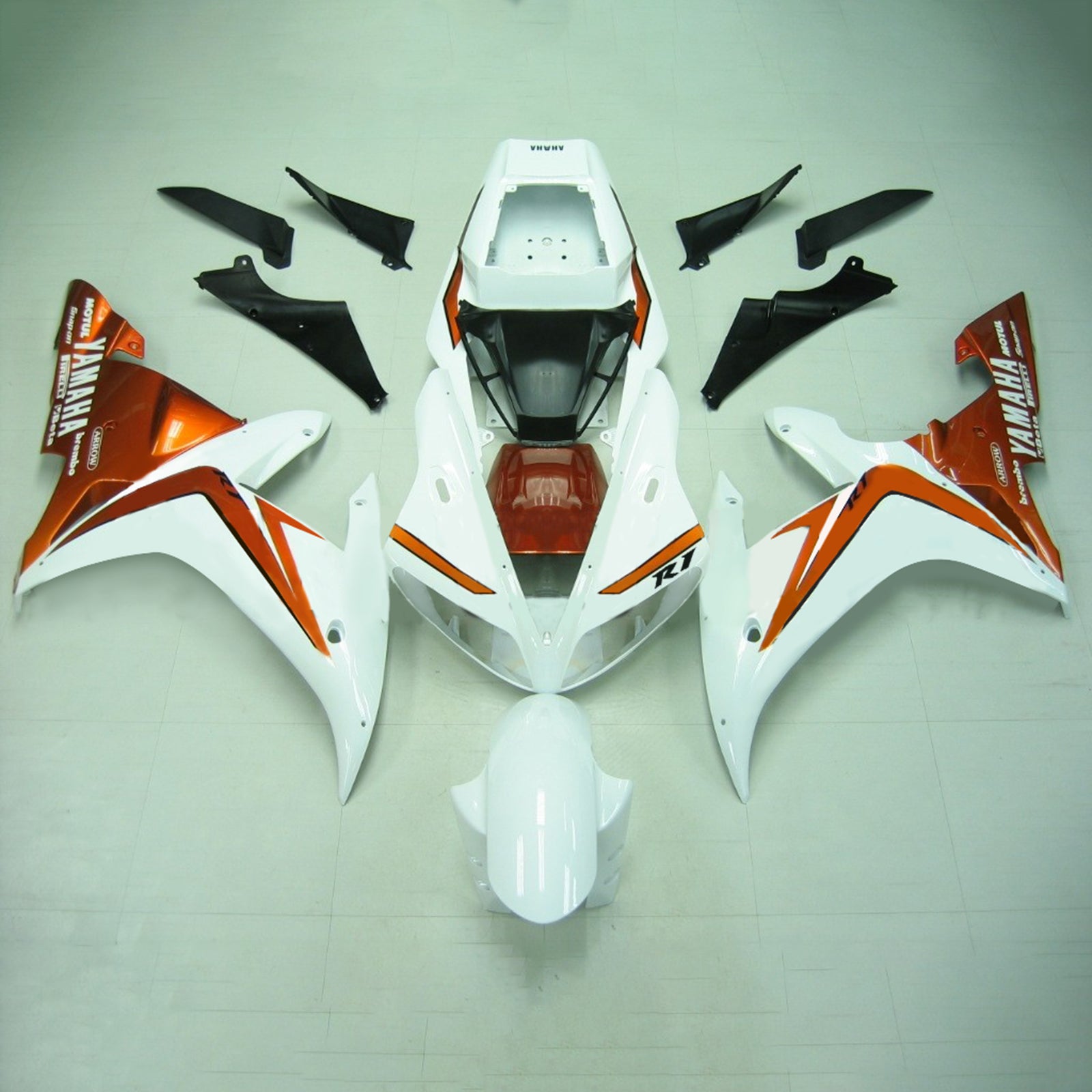 2002-2003 Yamaha YZF 1000 R1 Injectiekuipset Carrosserie Kunststof ABS #113