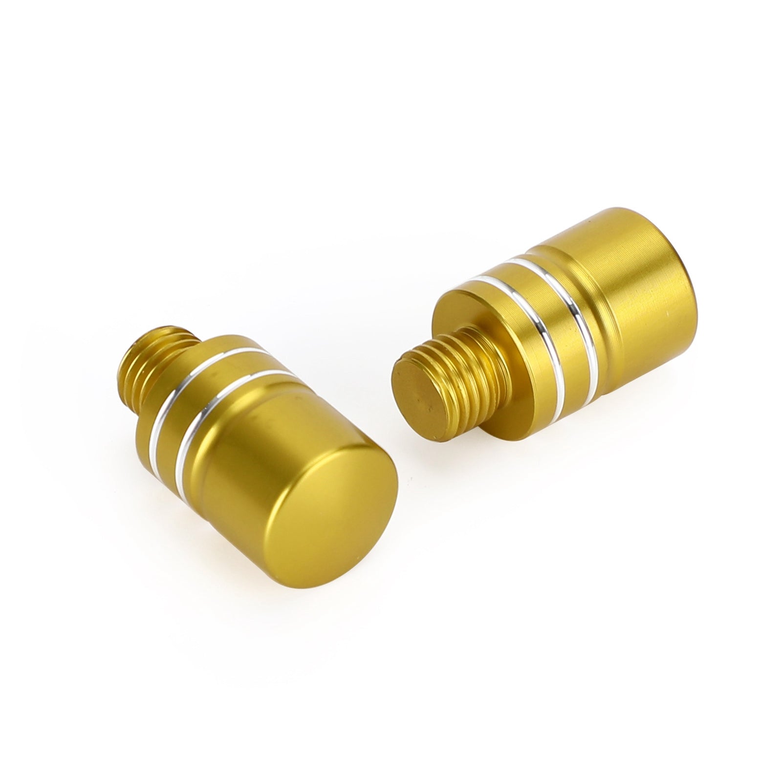 2x Black M10 Mirror Blanking Plugs Bults för BMW R1200GS LC Adventure 2013-2021