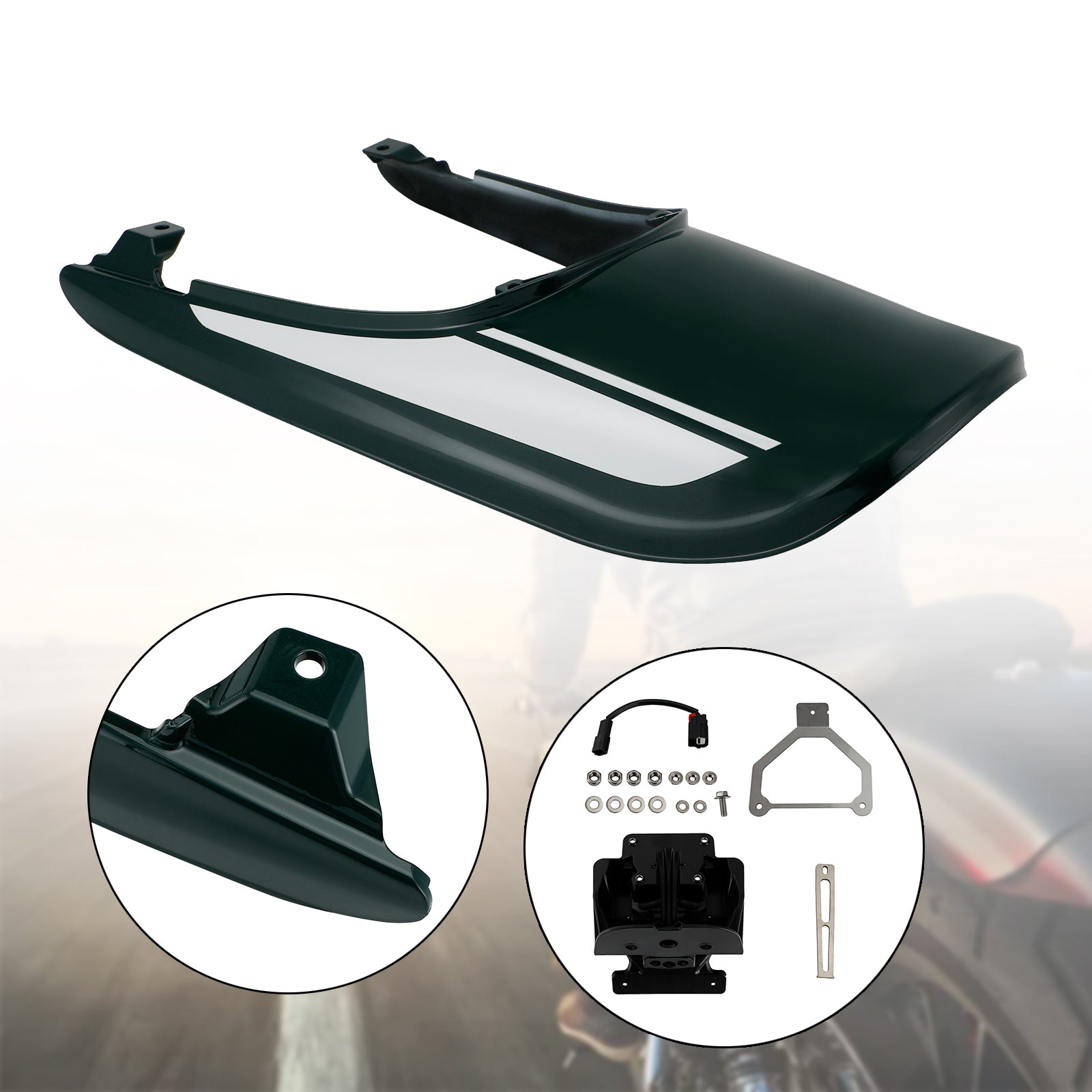 2018-2022 Kawasaki Z900RS Tail Cowl Fairing+Suplens