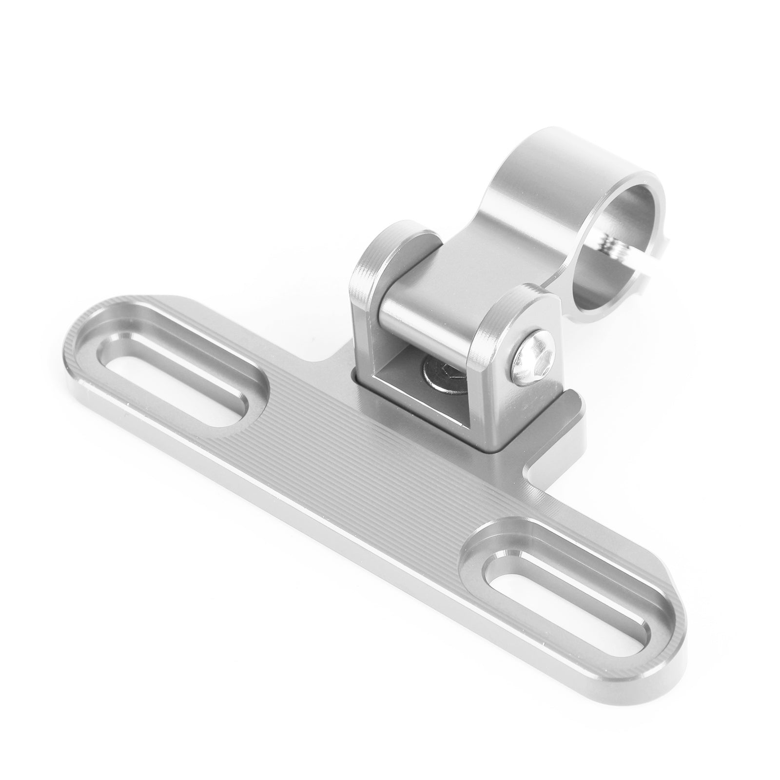 Soporte De Navegación Para Teléfono Soporte De Extensión Gps 22 Mm Para Motocicleta Moto Plata Genérico