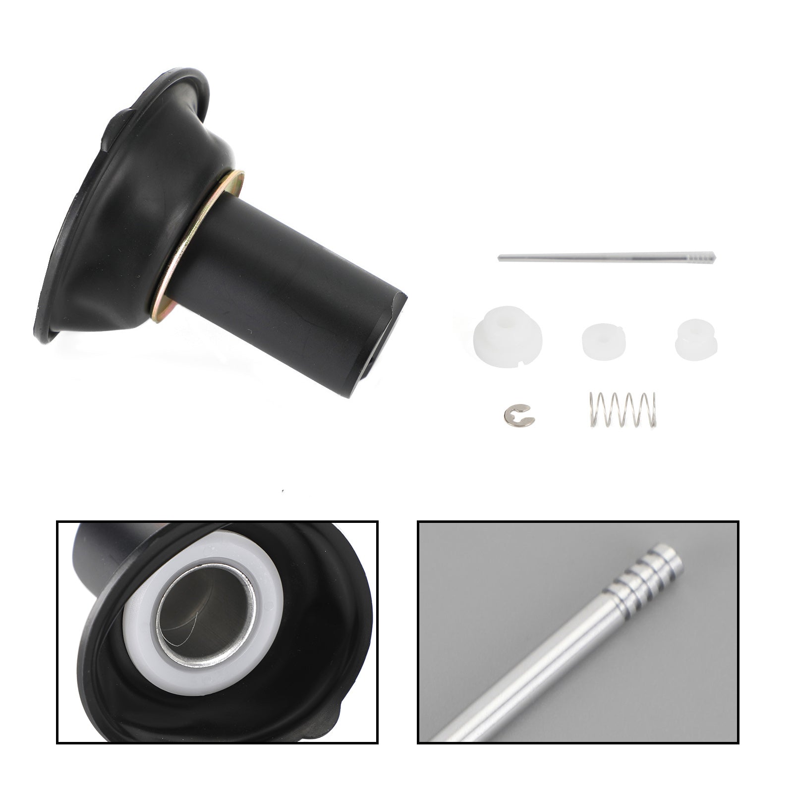 1x Kit de réparation de diaphragme de piston de carburateur adapté pour Yamaha XJR400 1993-2000 générique