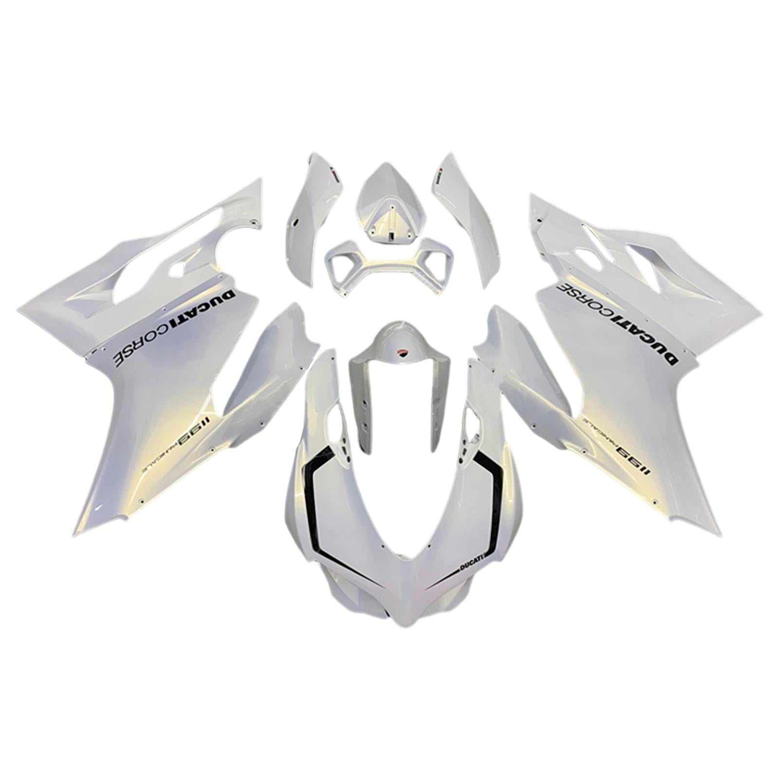 2012-2015 Ducati 1199 899 Kit na vstrekovanie kapotáže Bodywork Plastic ABS#115