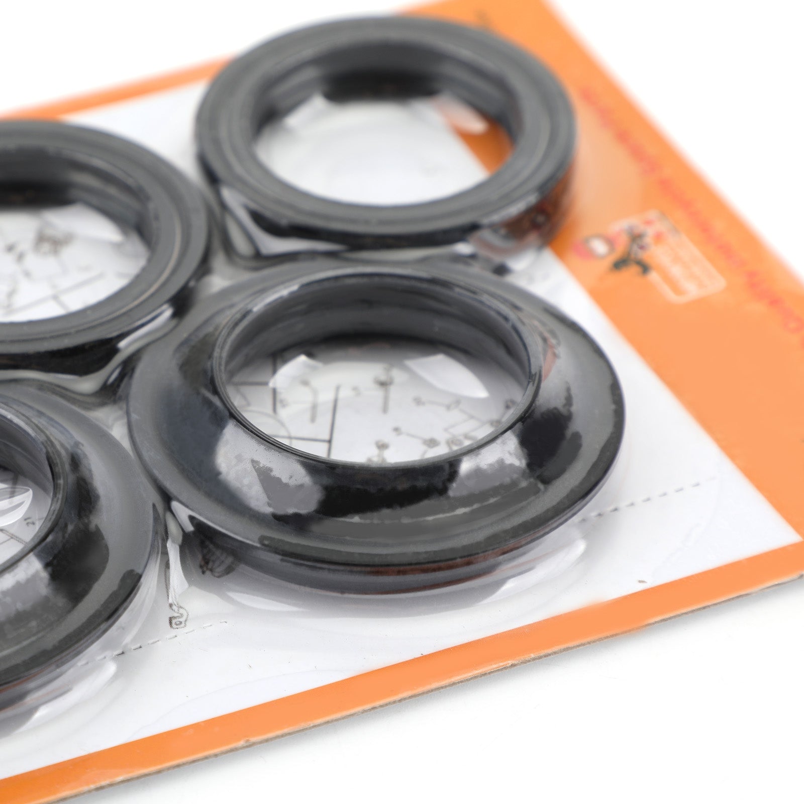 Front Fork Oil Seal Wiper Kit for Honda CBR Cr Crf XR CB VF VFR CX VT GL NX Generisk