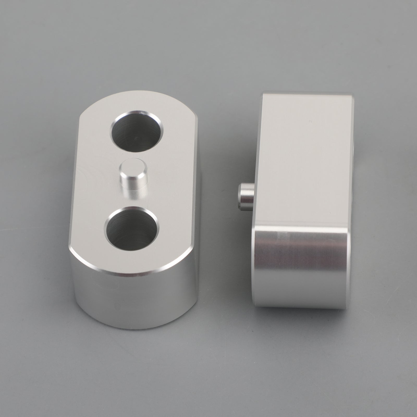 2011-2020 Triumph Tiger 800 XC/XCA/XCX/XR/XRT/XRX Silver styrestang Risers 20mm Rise Generic