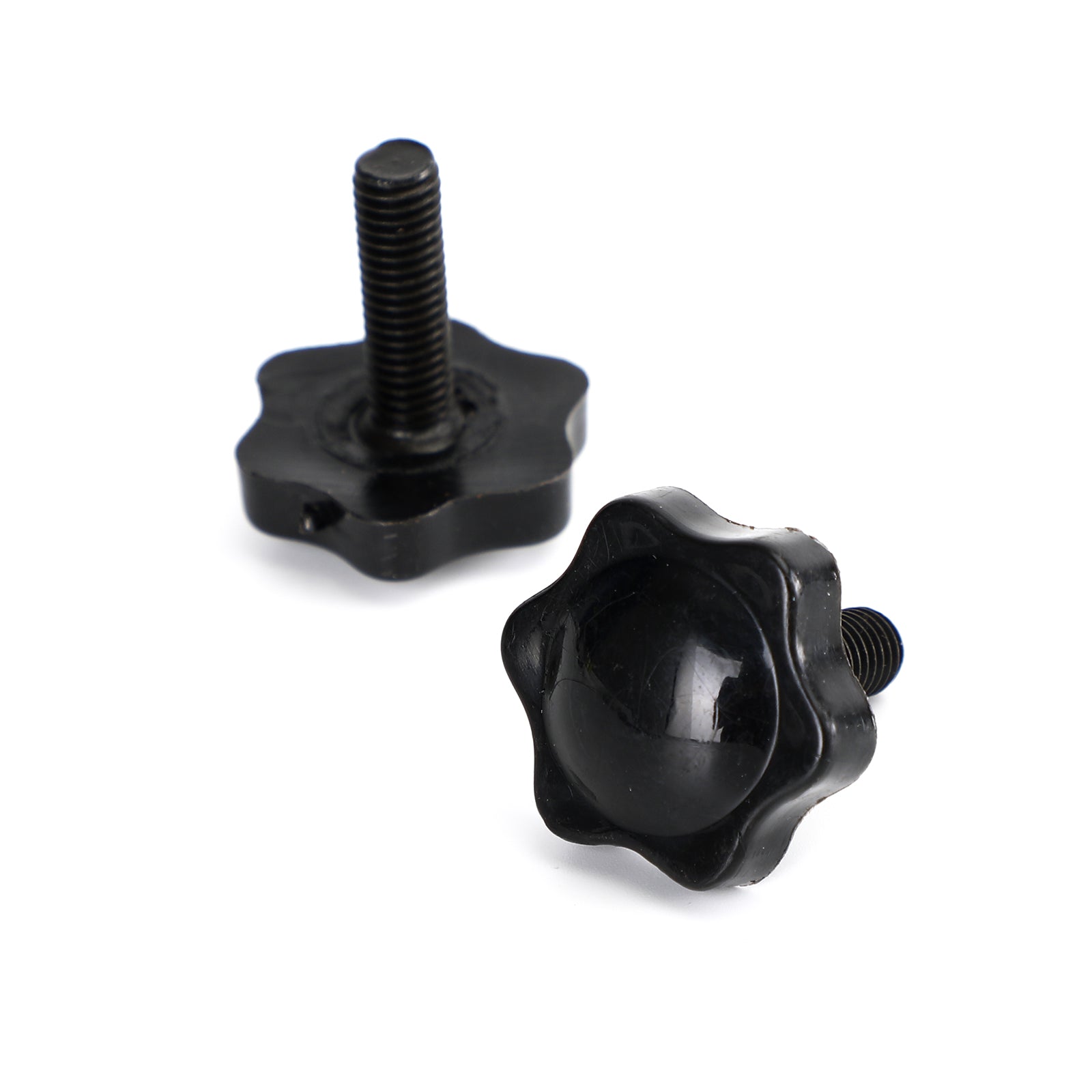 Parafusos de trava da alavanca do alforje & Conjunto de porcas pretas para Glide King Touring 96-19