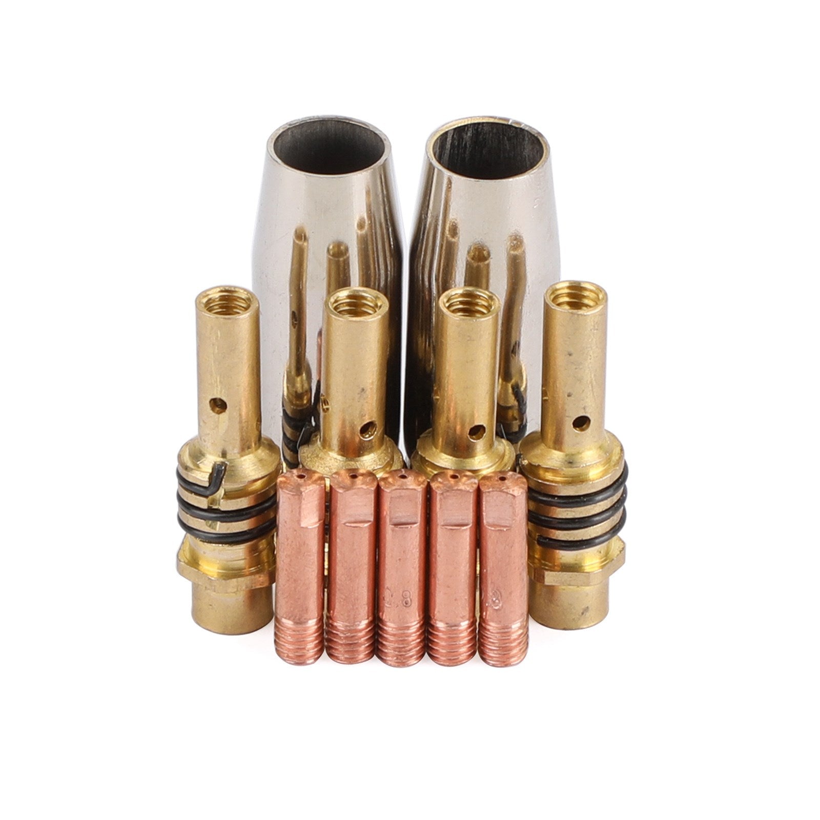 11 pièces MB15 15AK 15 AK pointe 0.8mm 0.03" Porte-buse MIG-200 pour pistolet MIG