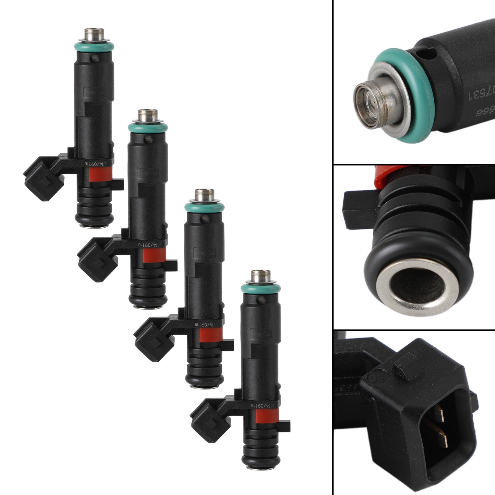 Chevrolet Spark 2011-2015 1.2L L4 INJ675 4PCS Inyectores de combustible 96800843