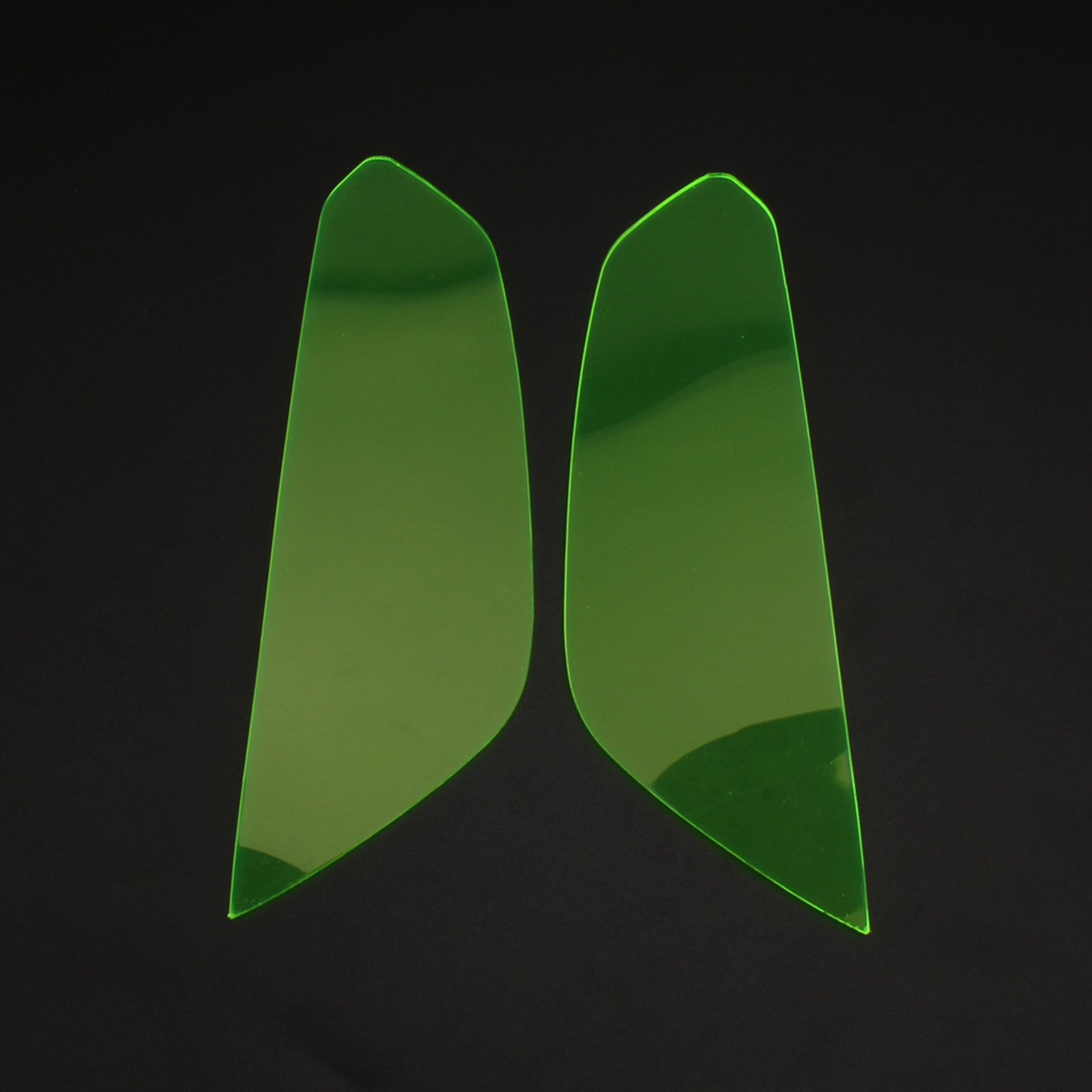 Protector de lente de faro delantero para Kawasaki Z1000 Z1000R 14-21, humo genérico