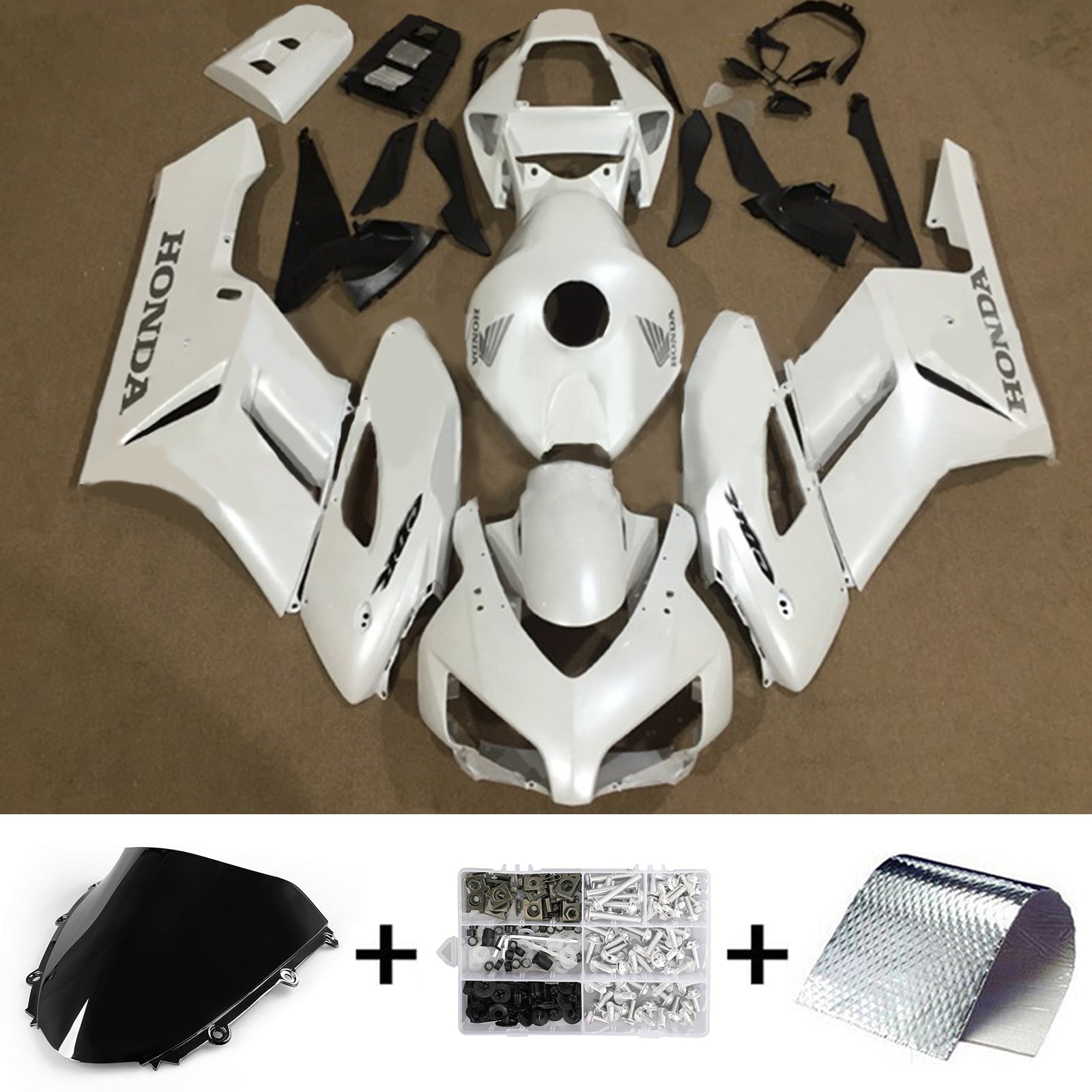 2004-2005 Honda CBR1000RR Kit de carenado Carrocería Plástico ABS