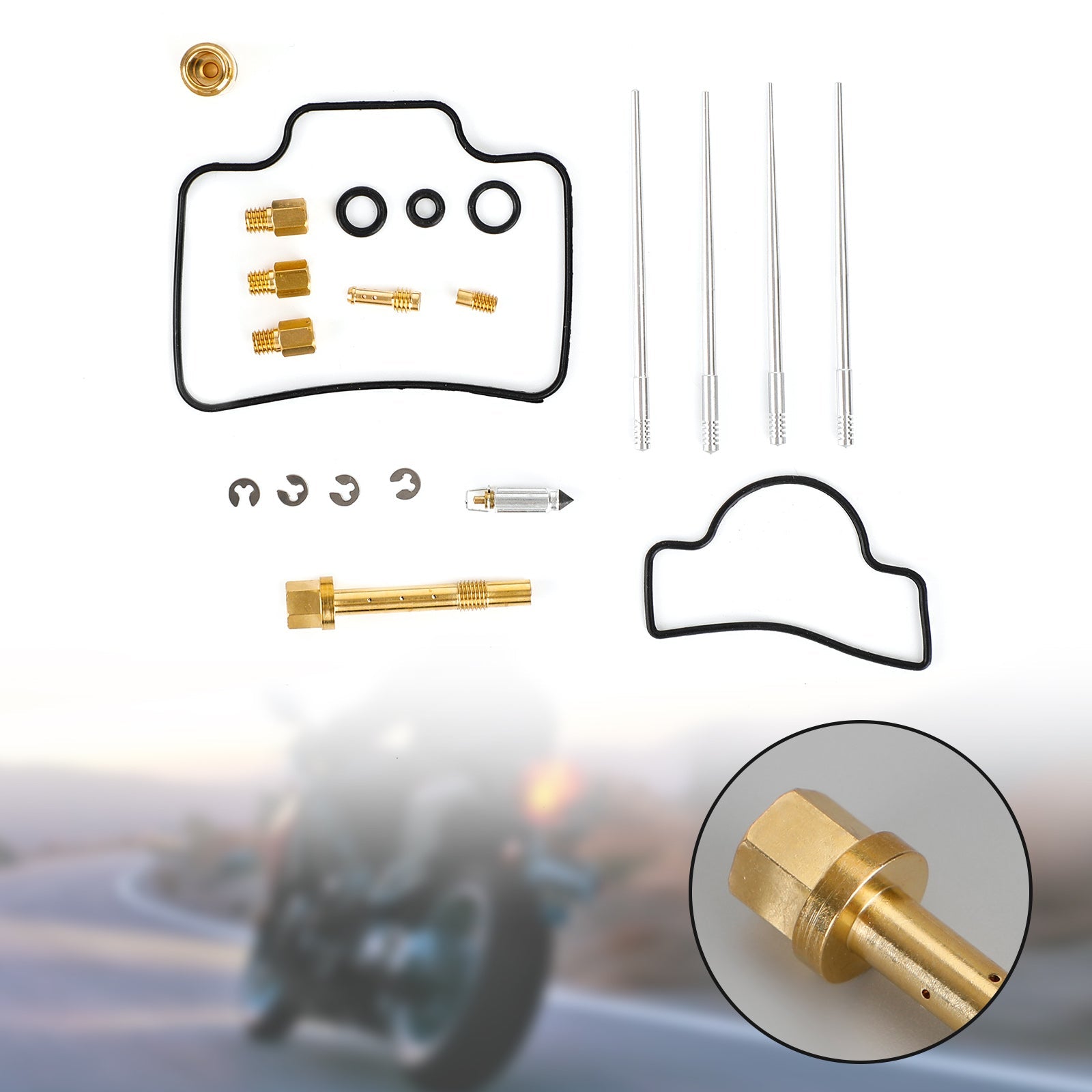 Carburateur Carb Rebuild Reparatieset geschikt voor Yamaha YFZ450 2004-2009 Generiek
