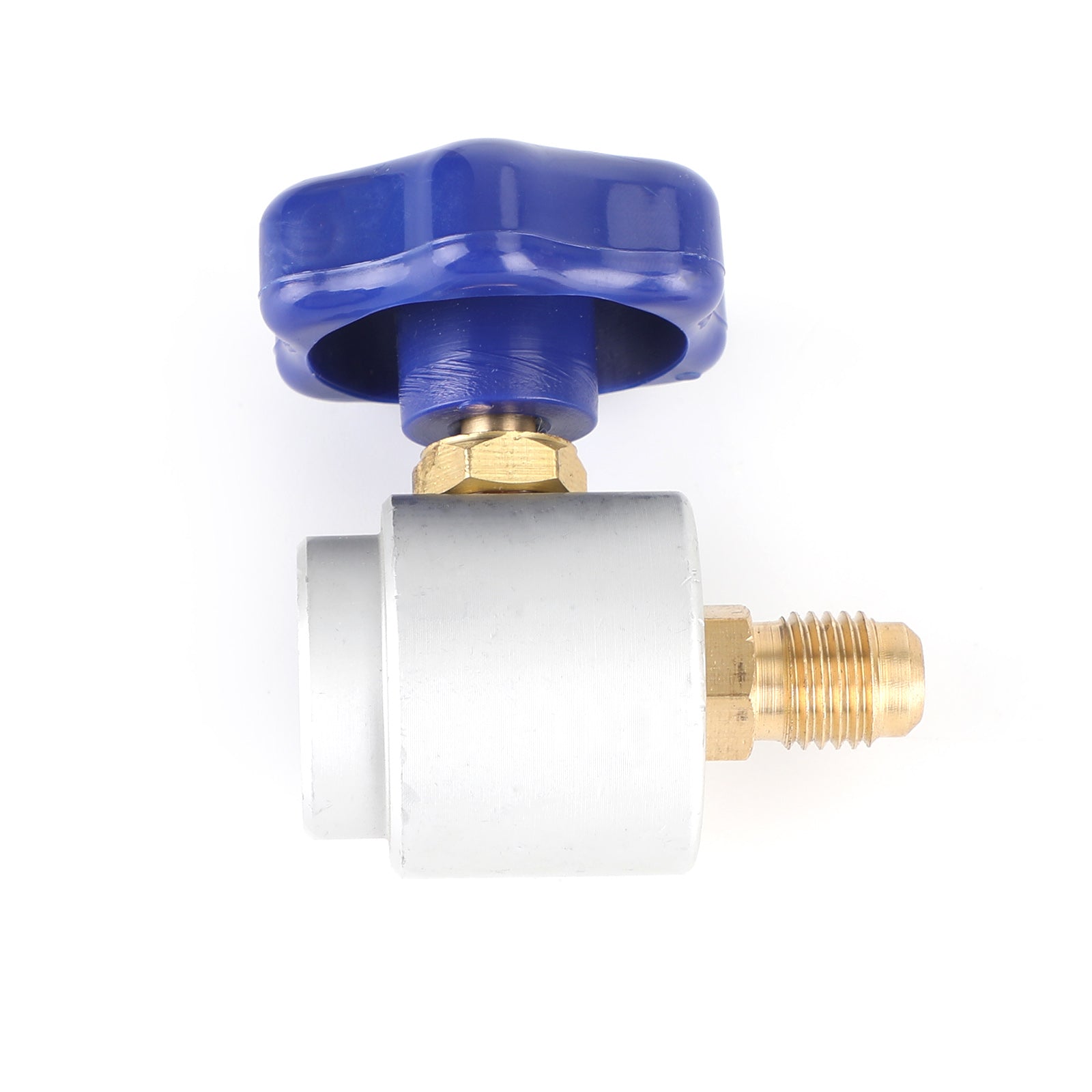 R134A-kylmedelsdispenser med kranventil för 1/4"Och 1/2"AC Freon-laddningsslang