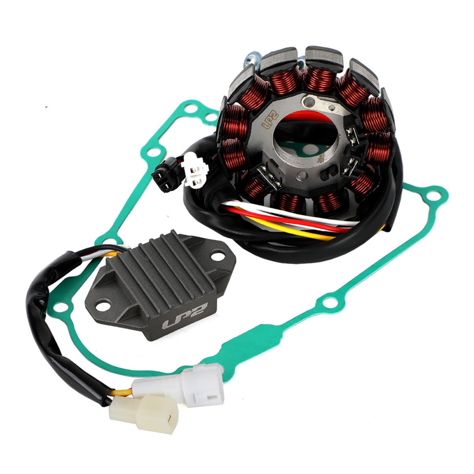 Regulator Magneto STATOR COIL PASKET KIT FÖR YAMAHA WR 450 F CJ12W CJ13W 07 - 11 Fedex Express Generic