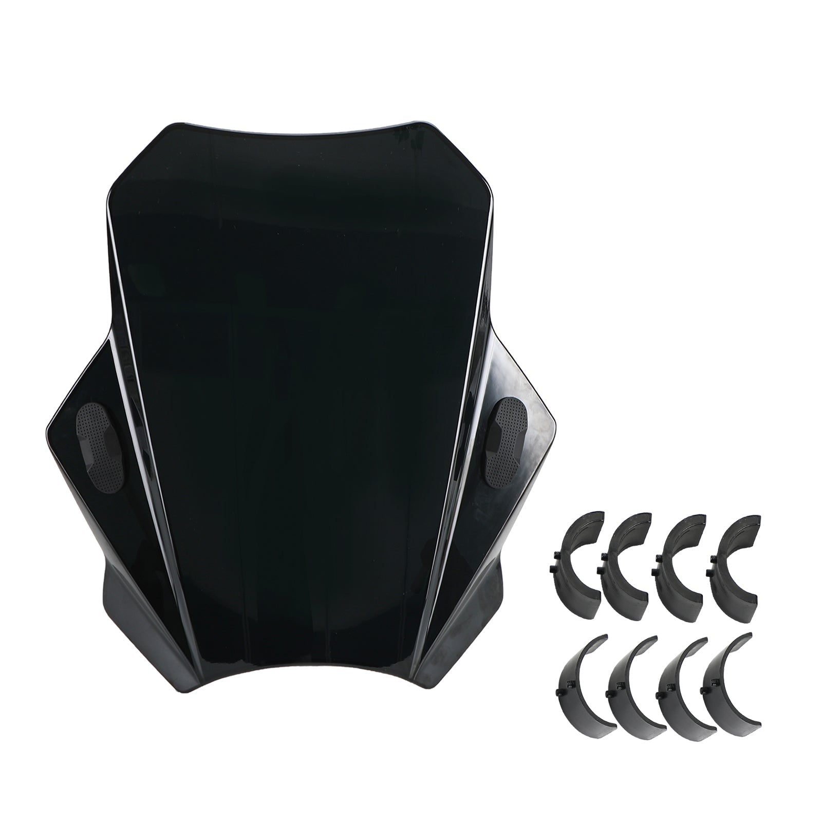 Parabrisas Universal para motocicleta, parabrisas ajustable, manillar de 22MM, 25MM y 28MM