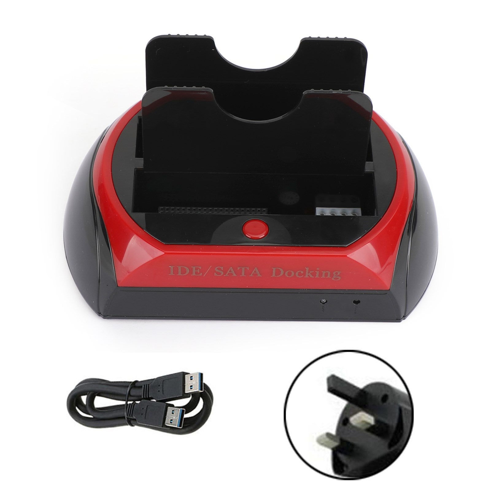 Estación de acoplamiento para disco duro TODO EN UNO, HD, doble bahía, USB a SATA IDE 2.5" 3.5" Reino Unido