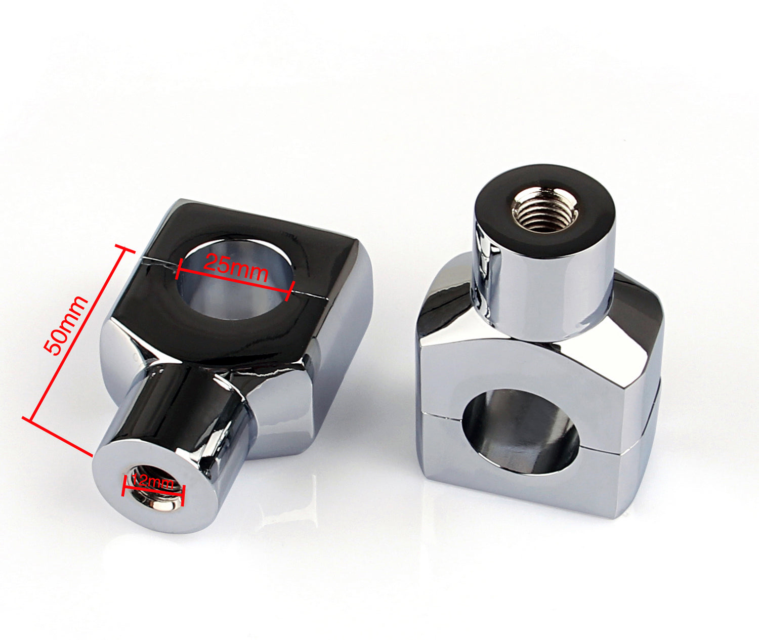 2" Elevadores de manillar Billet VN 900 Yamaha V-Star Honda VTX Suzuki Boulevard Chr