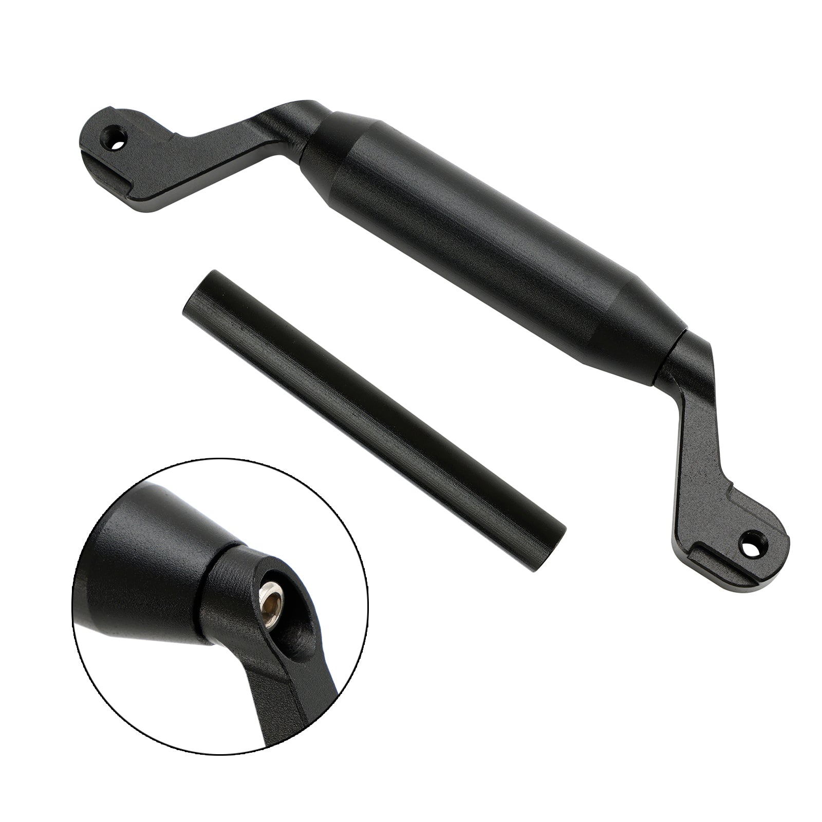 2022-2023 Triumph Tiger 1200 Suporte de navegação por telefone GPS Bracket Extension Black