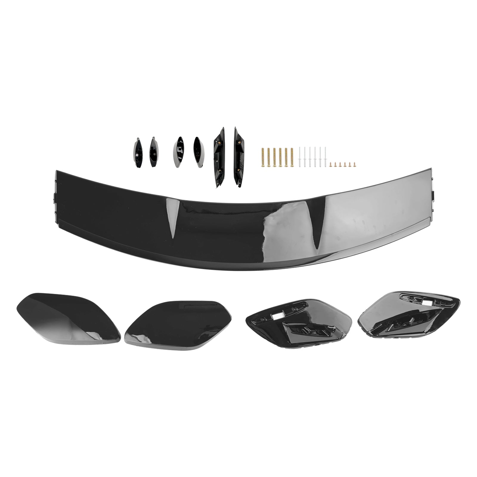 Classe A 2019+ W177 A35 A45 A180 A200 A220 A260 Aileron de coffre arrière style AMG noir brillant Mercedes Benz