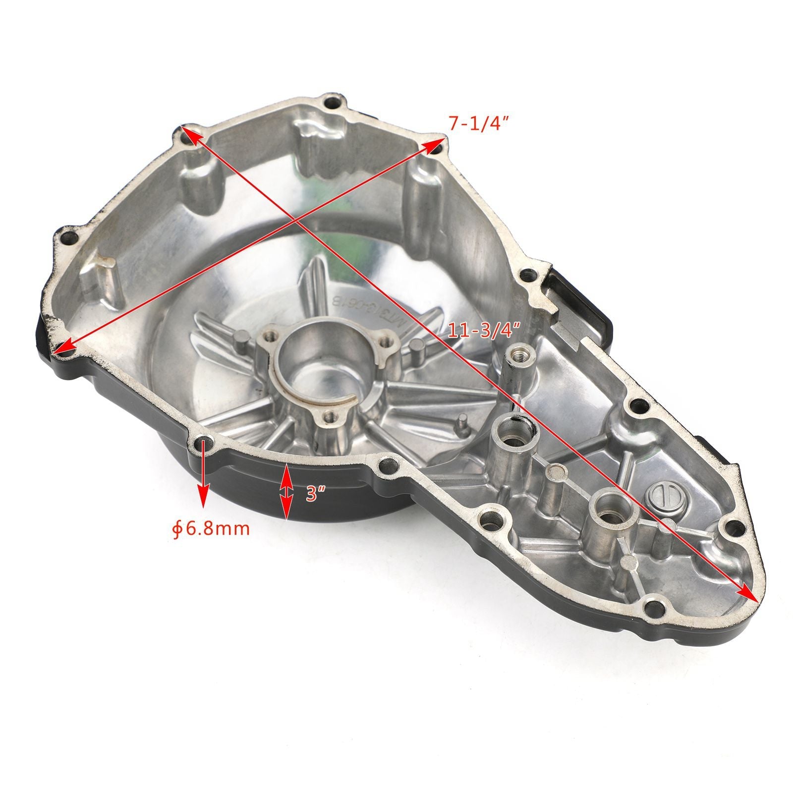 Ajustement de la couverture de l'alternateur de moteur pour Kawasaki Ninja 650, R Versys 650 ABS ER-6N 09-20 générique