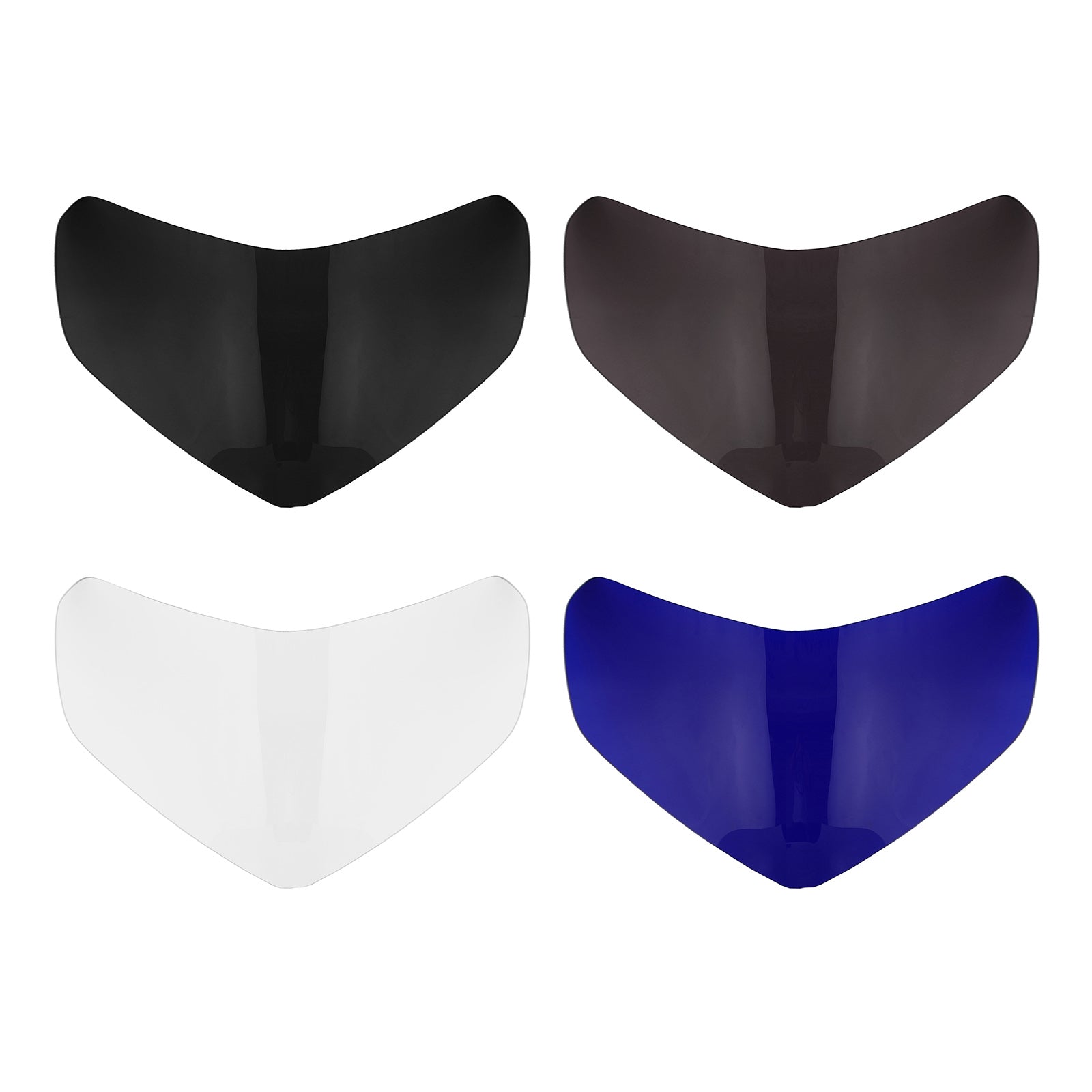 Protector de lente de faro apto para Suzuki Gsxr1000 Gsxr 1000 00-02 azul genérico