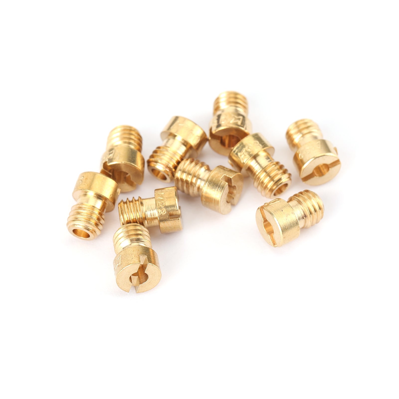 10set Ronde Hoofd Jet 5mm 82-105 Voor GY6 Motorfiets Scooter Carburateur PZ19 Generieke