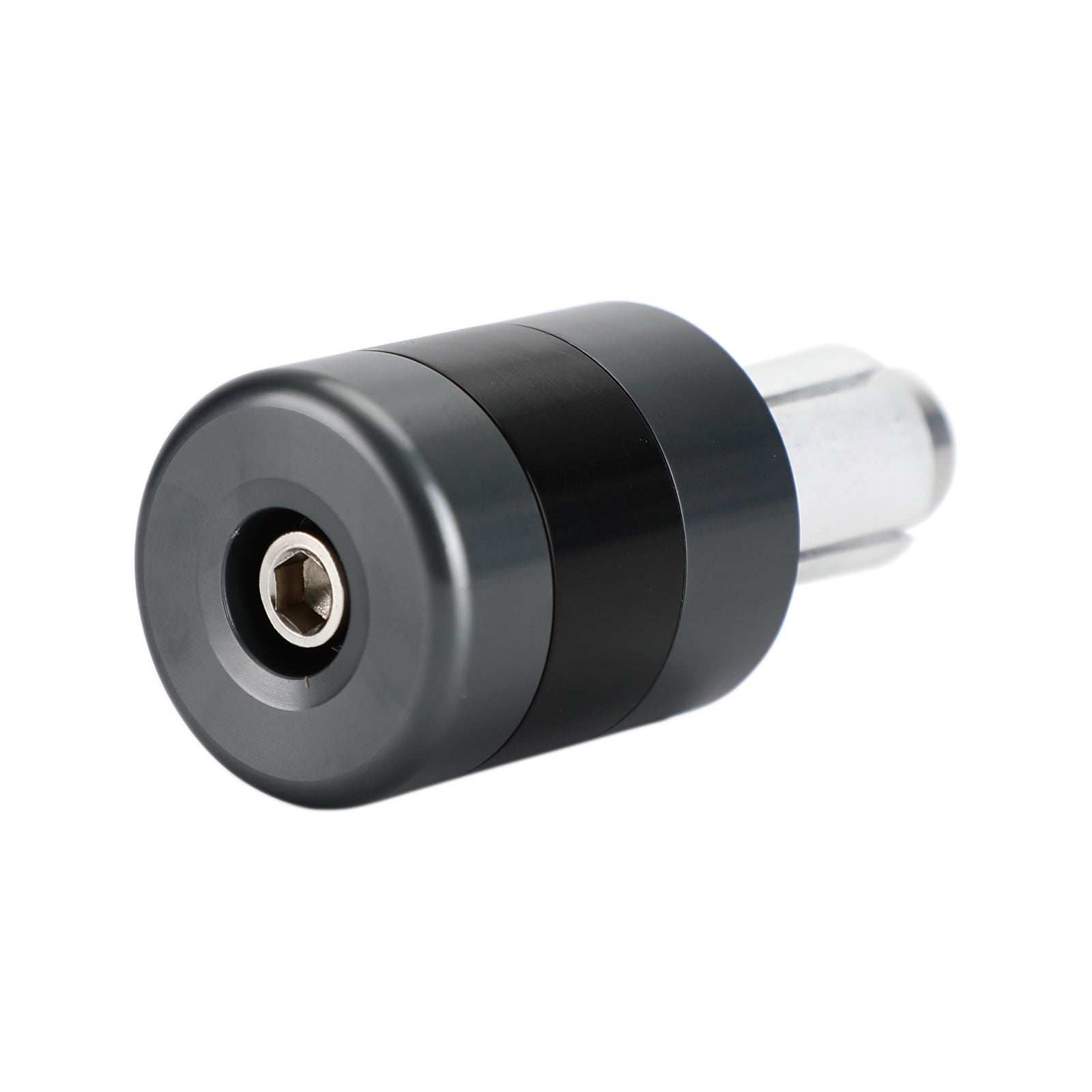 Anti-vibratie 7/8" 22mm Stuur Eindkap M6/M8 Zwart/Titanium Gewichtsschuifregelaar Verlagend Generiek