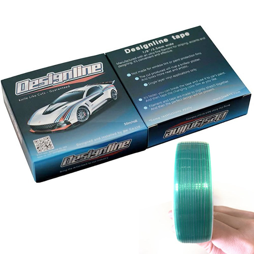 50m Knifeless Finish Line Tape Cutter Kit grafisk vinyltrimklippningsverktyg Generisk