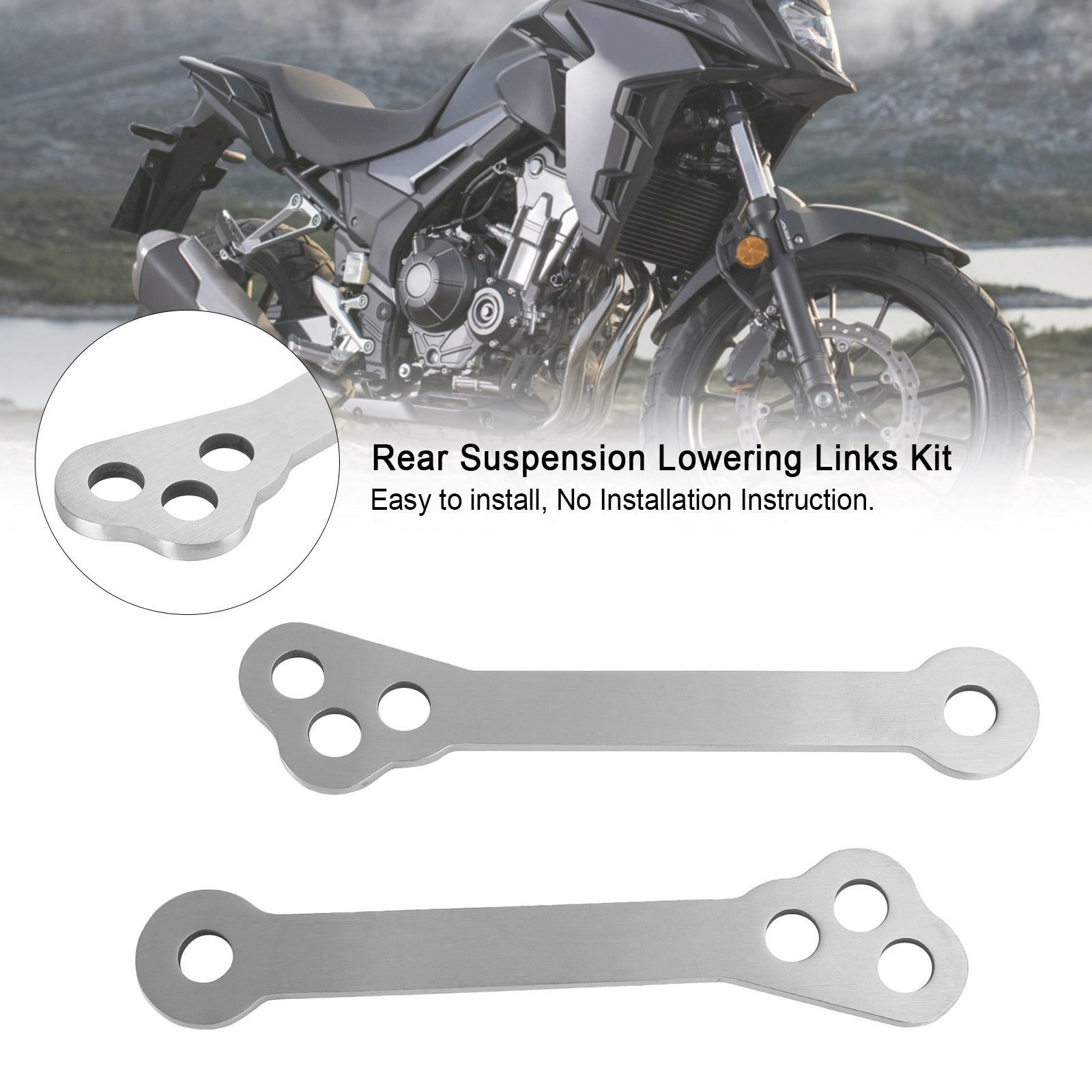 Bakre suspension sänkningslänkar för Honda CB400X CB 400X CB500X 2019-2020 Generic