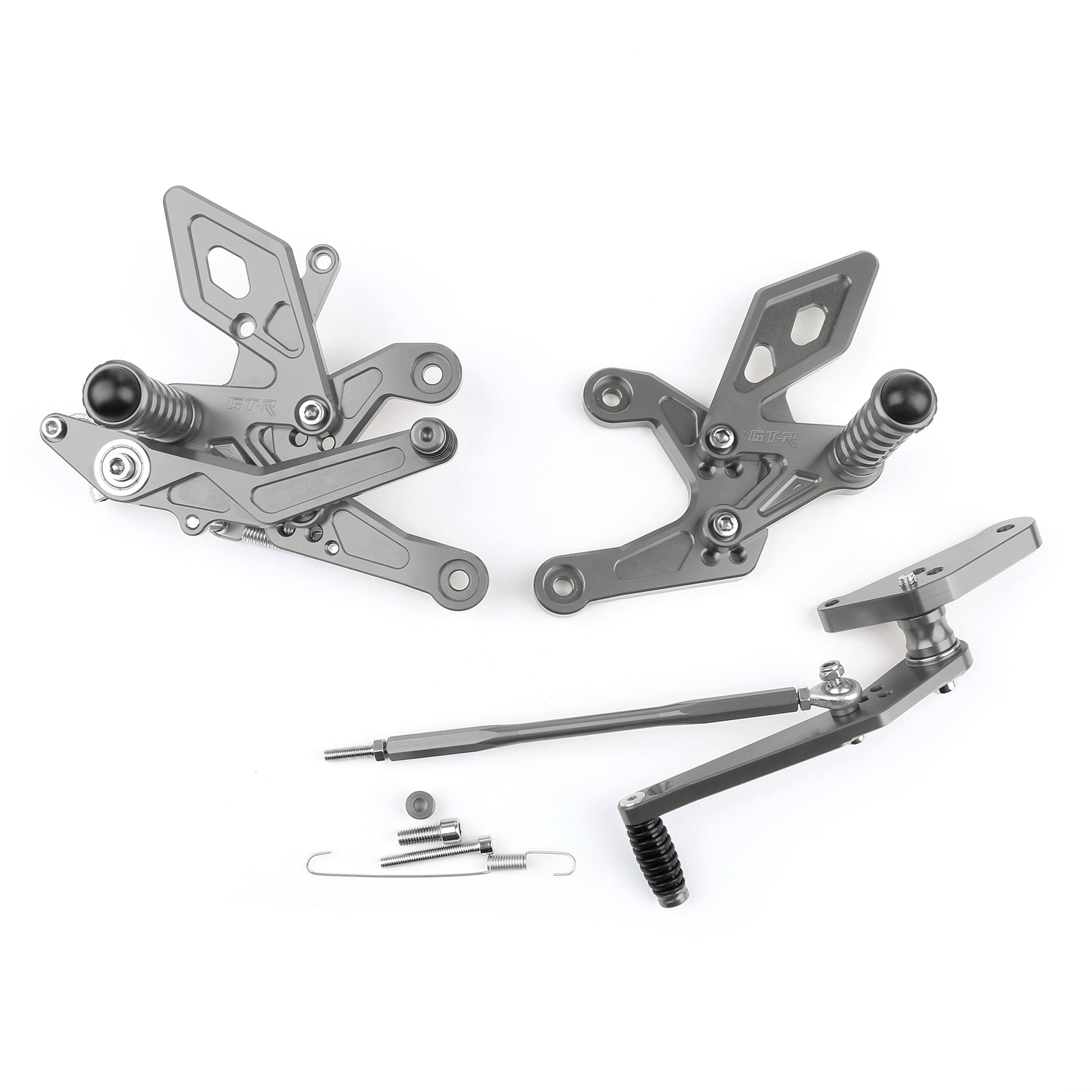 Juego de clavijas traseras ajustables para reposapiés Honda CBR500R CB500F 16-17 genérico
