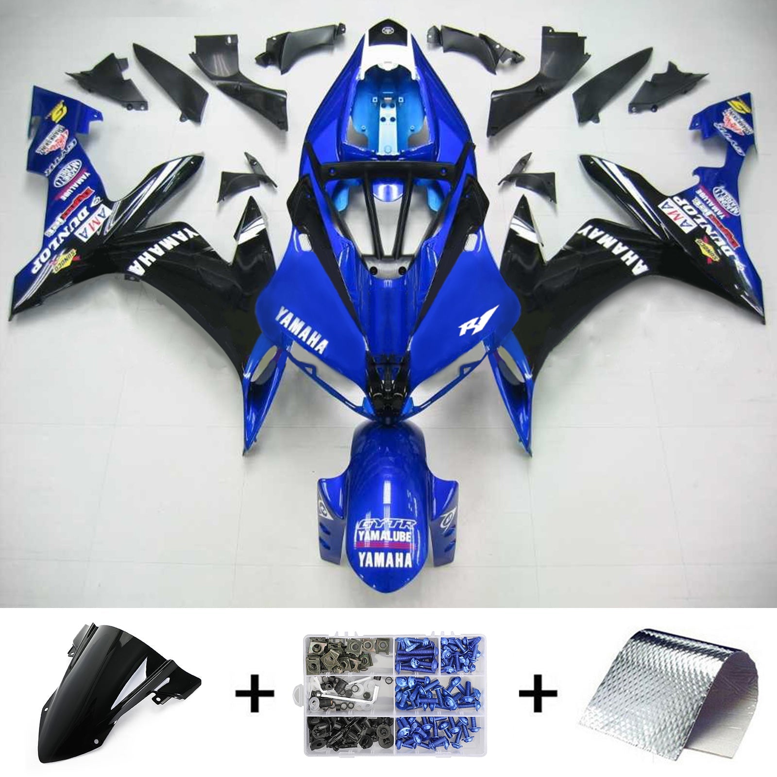 2004-2006 Yamaha YZF 1000 R1 Kit de carénage générique