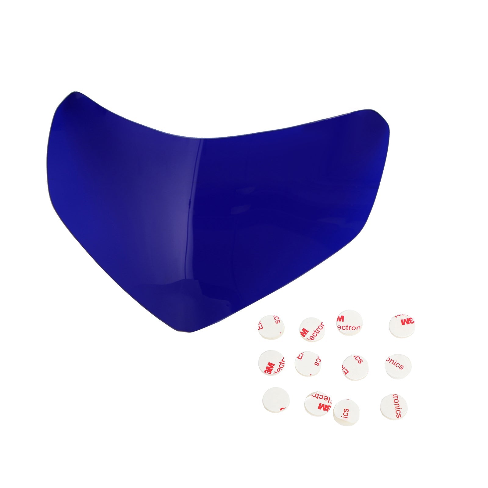 Protector de lente de faro apto para Suzuki Gsxr1000 Gsxr 1000 00-02 azul genérico