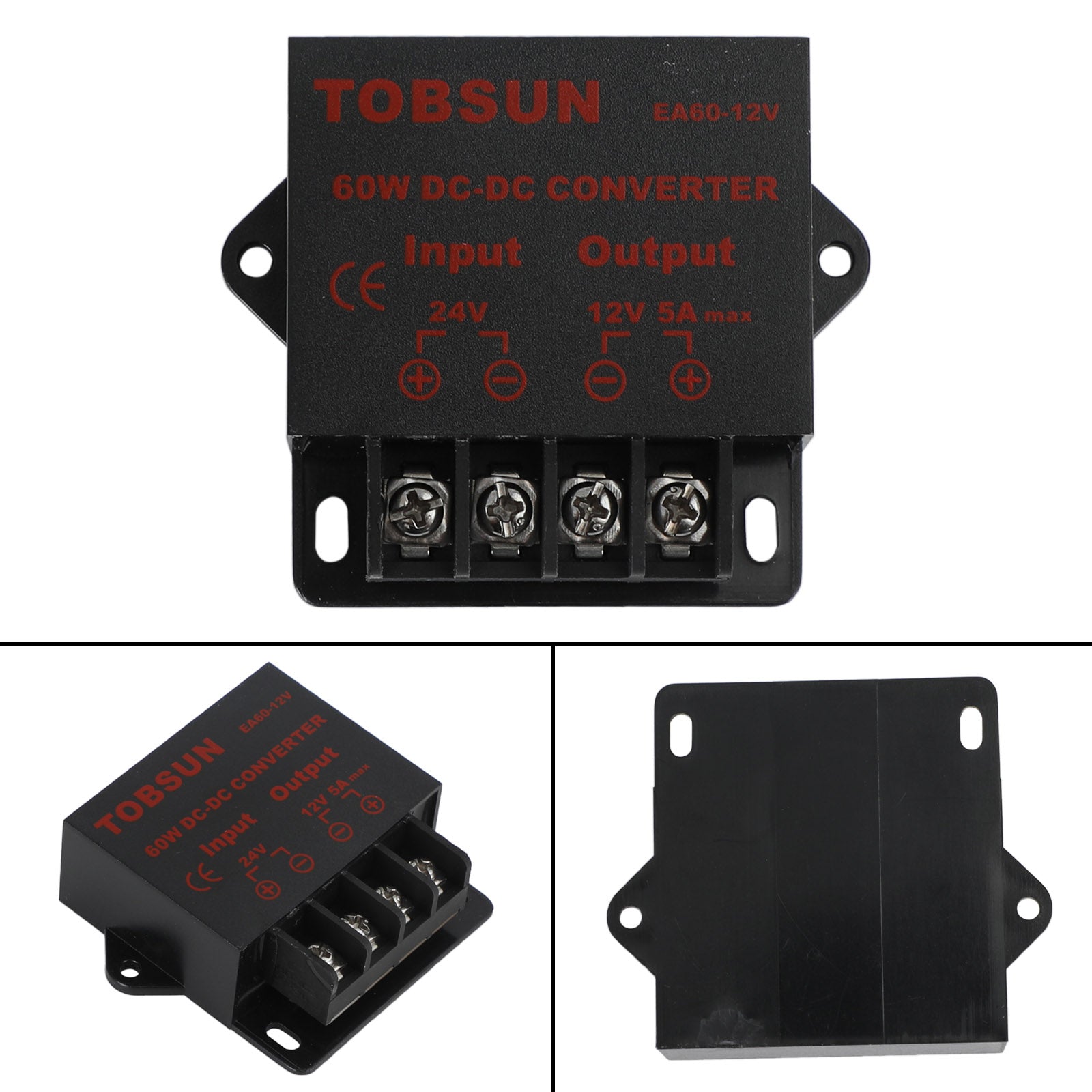 Convertisseur de buck du régulateur de tension CC DC 24V vers DC 12V 5A 60W STAP DOWN REDUCER