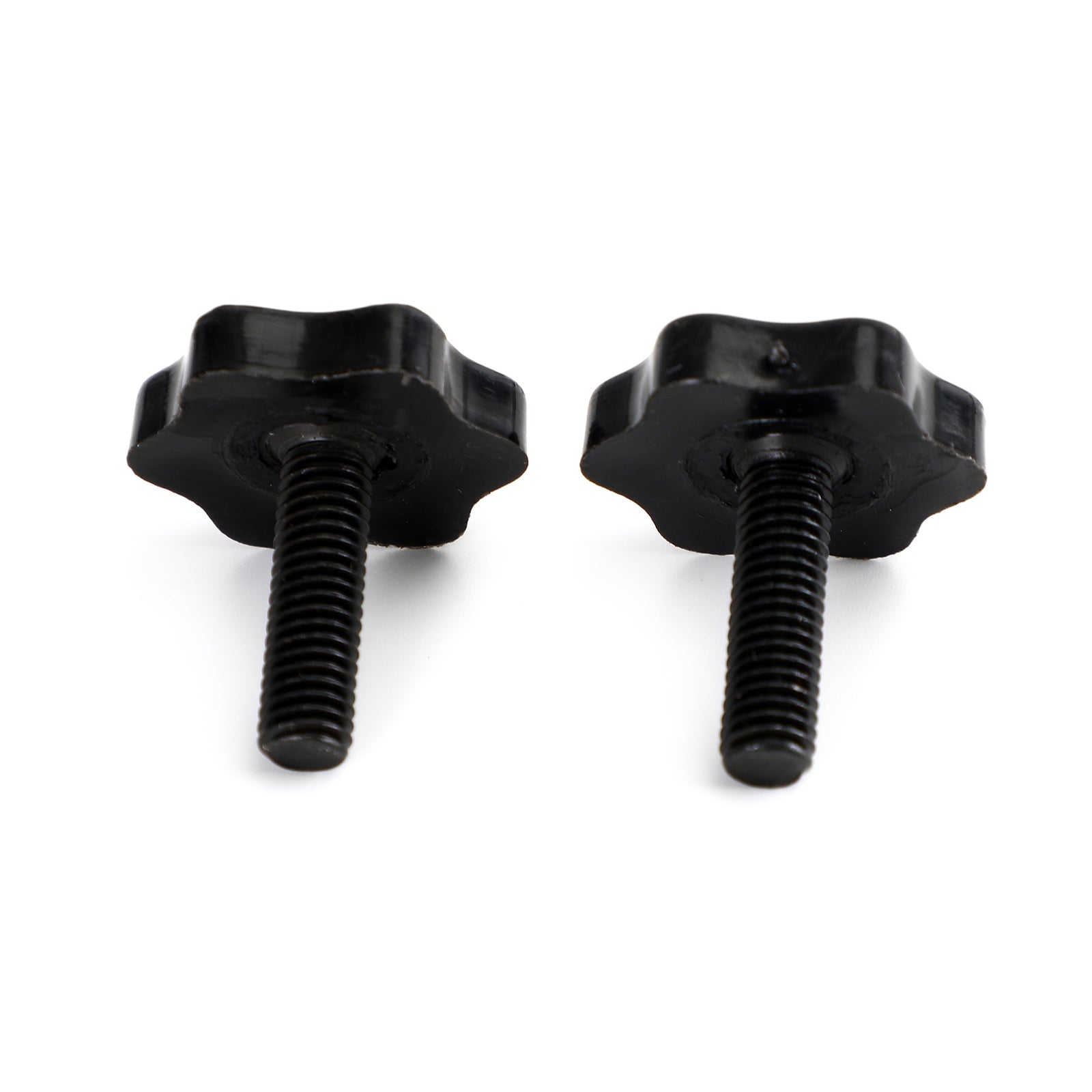 Parafusos de trava da alavanca do alforje & Conjunto de porcas pretas para Glide King Touring 96-19