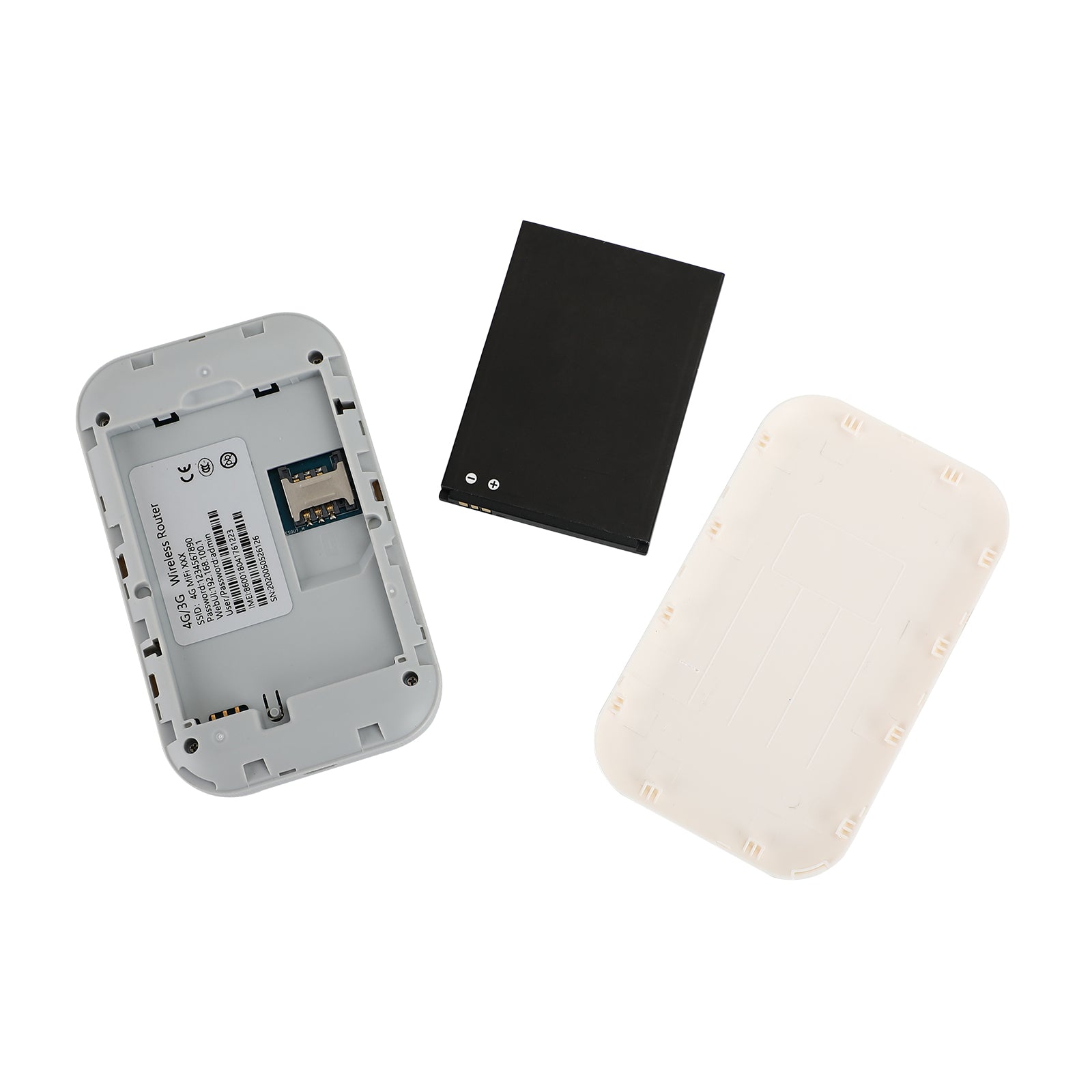 Odomknutý bezdrôtový WiFi prenosný smerovač LTE 4G Mifi Hotspot W lítiová batéria