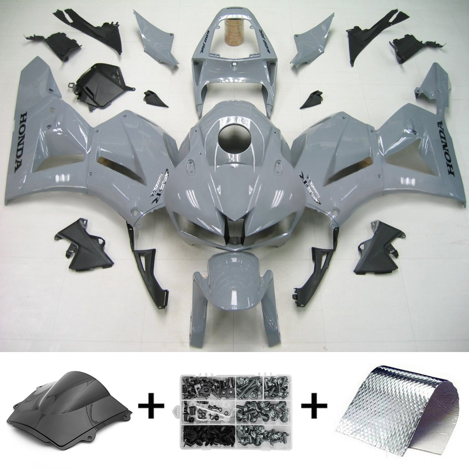 2013-2023 Honda CBR600RR F5 Kit de carénage d'injection carrosserie plastique ABS #101