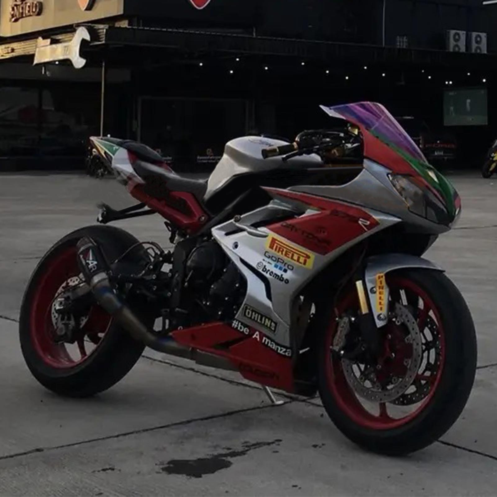 2013-2016 Triumph Daytona 675 Fairing Kit Bodywork Plastic ABS