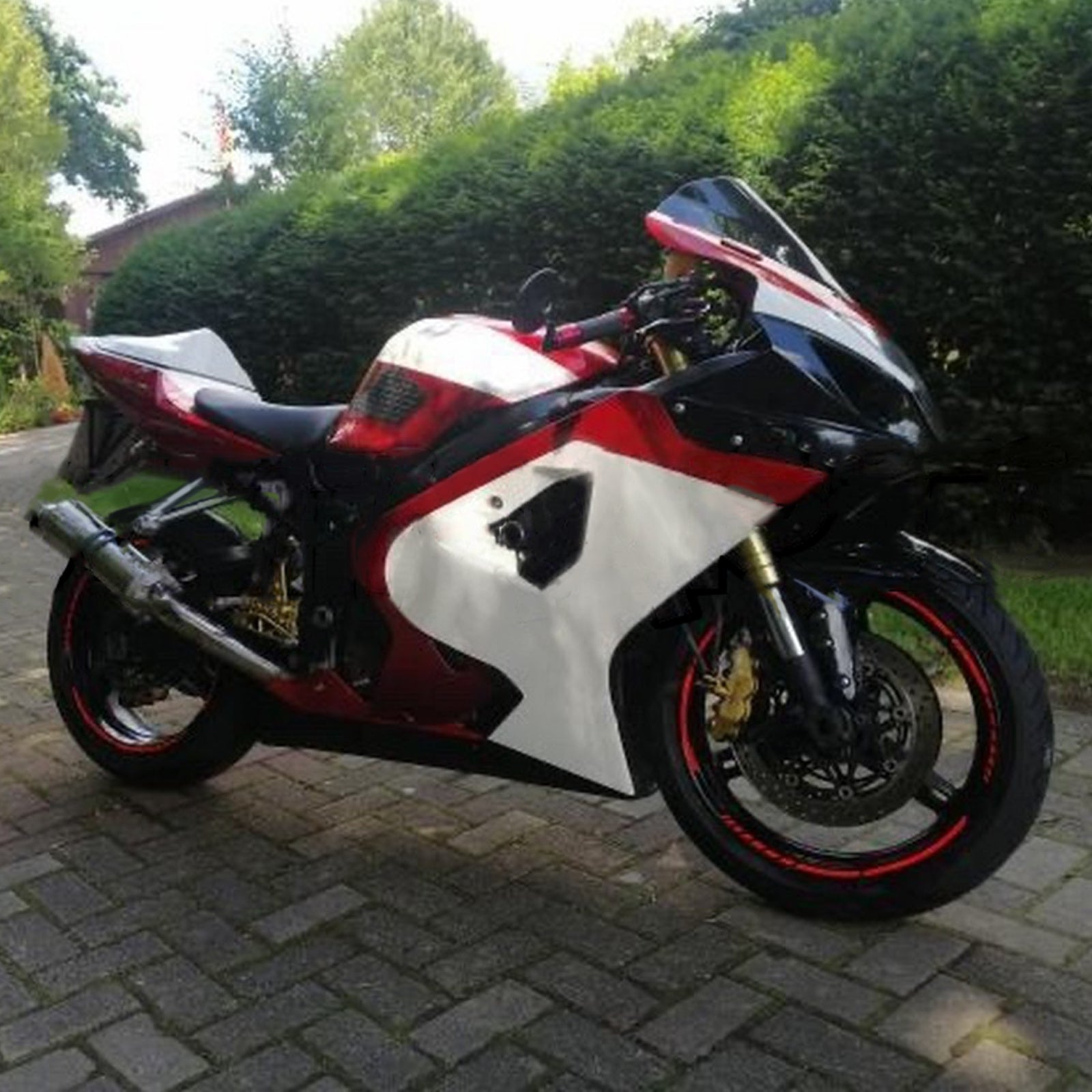 2004-2005 Suzuki GSXR 600/750 K4 Amotopart Injection Fairing Kit Bodywork Plastic ABS #124