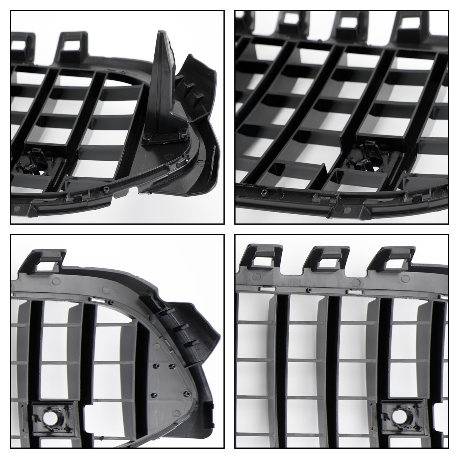 Mercedes Benz A-Klasse 2019-2023 W177 GT-stijl voorbumpergrille zwart