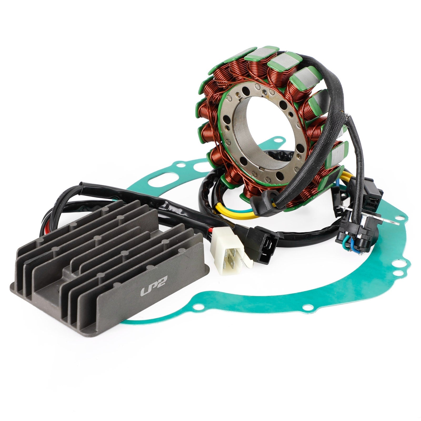 Suzuki TL1000S 1997-2001 Magneto Stator + retificador de tensão + gaxeta Fedex Express