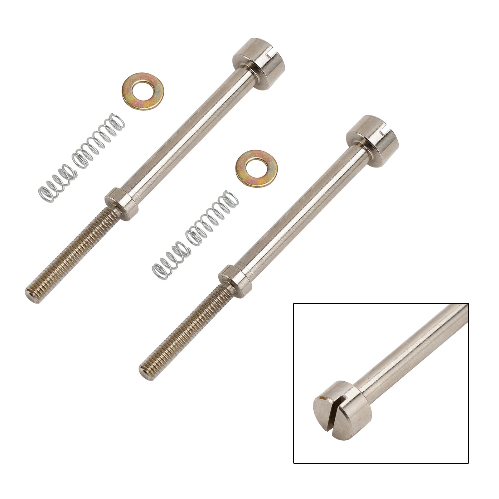 2x Carburador Reconstrução Kit de parafuso Idle parafuso ajuste para 90-06 Big Twin 27006-88