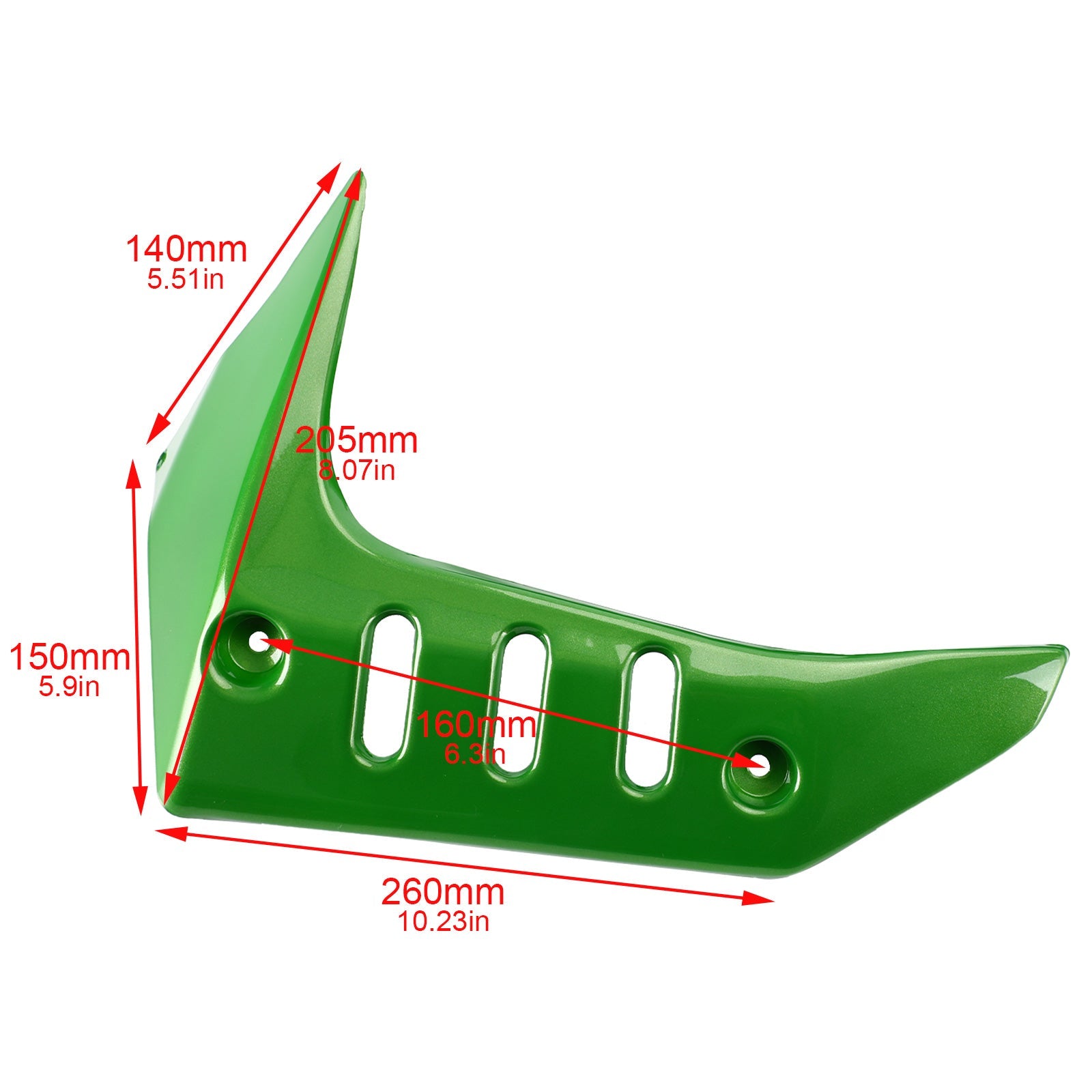 Panel chrániča krytu motocyklového chladiča pre kawasaki Z750 2004-2007 generický