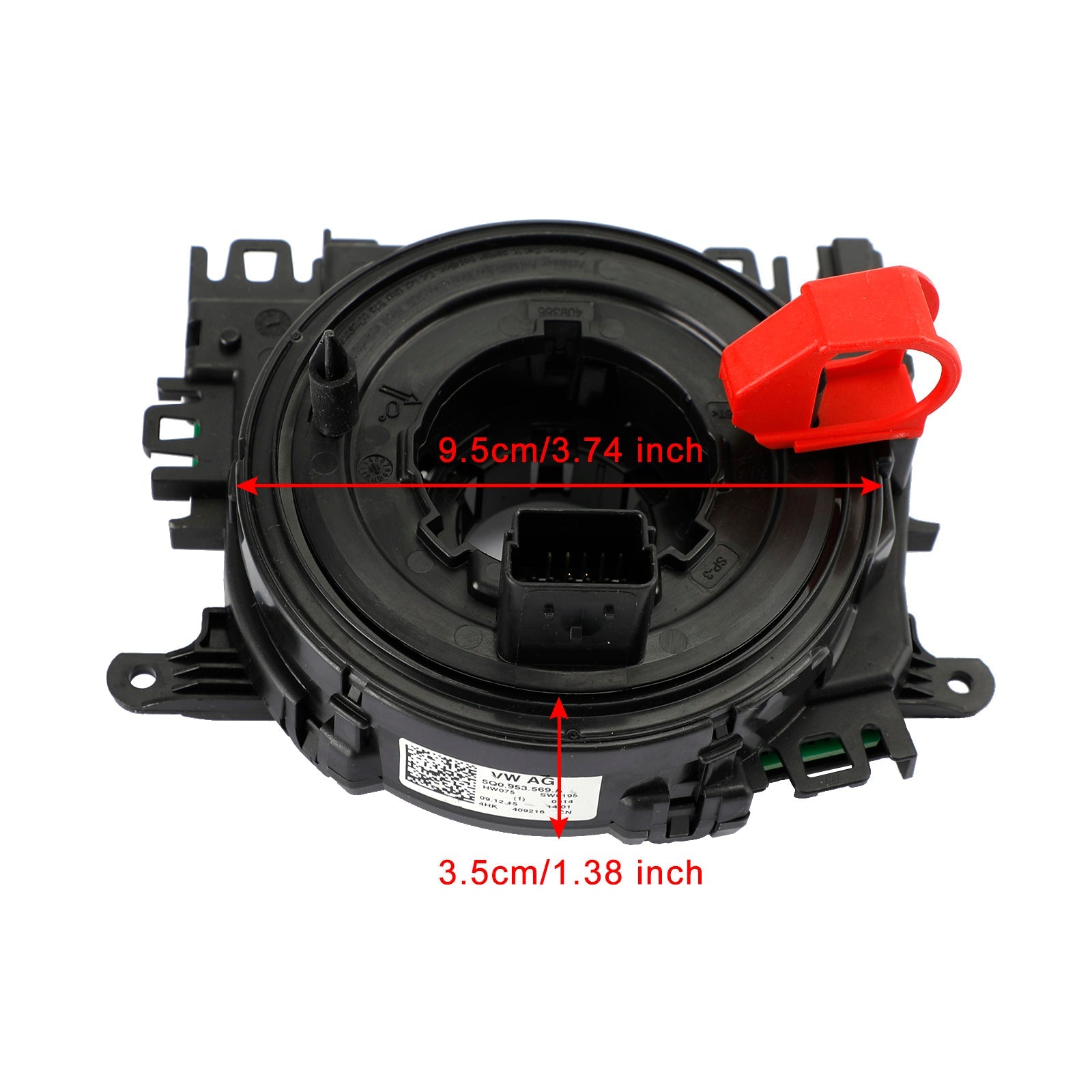 2010-Aug 2012 / April 2013-DecemberVW Jetta Oct 2017 Steering Wheel Clockspring 5Q0953569A