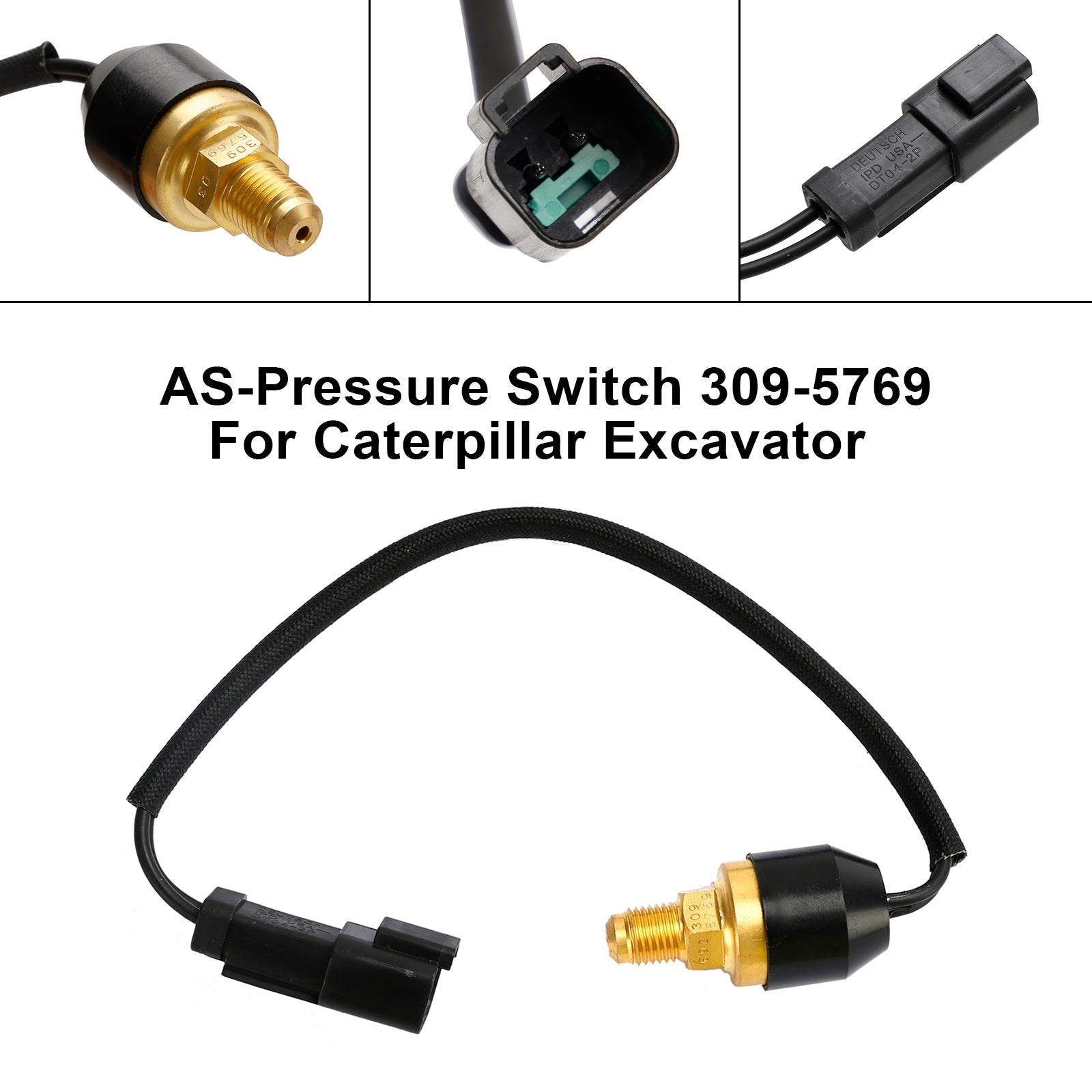 Switch AS-tryck 309-5769 för Caterpillar Cat 311C 312C 314C 315C grävmaskin