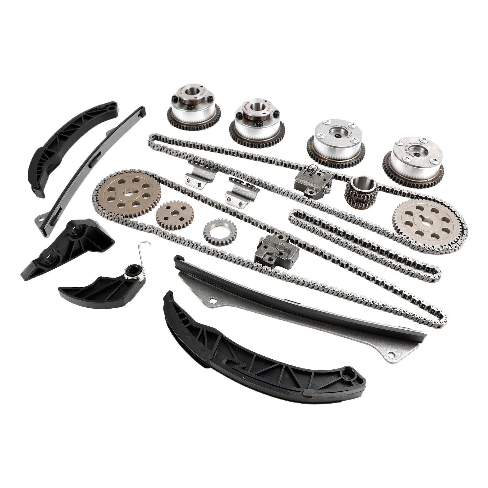 Kit de cadeia de tempo para Kia Sedona 2011-2013 Kia Sorento 3.5L 24312-3C100 24420-3C100 24410-3C300