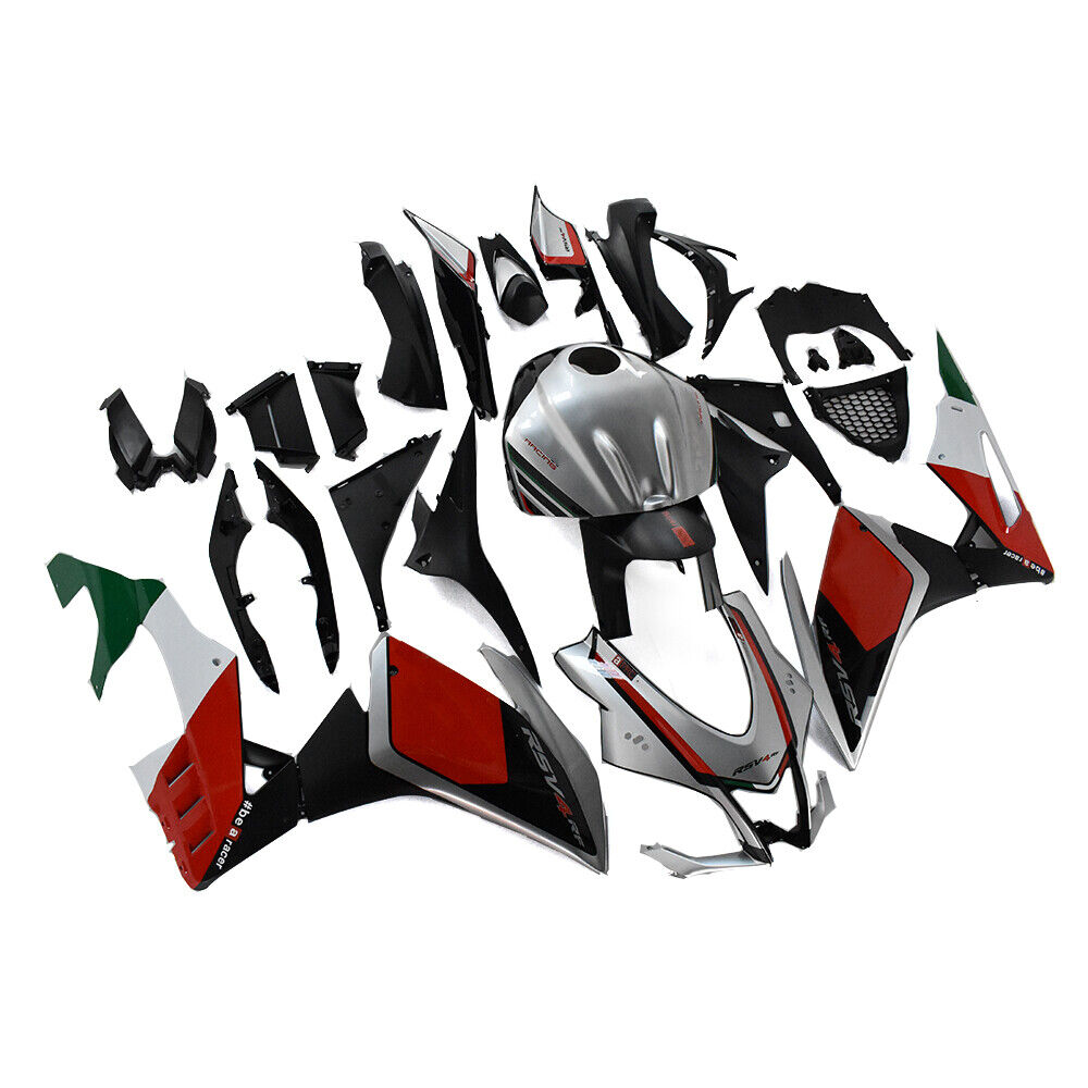 2016-2018 Aprilia RSV4 1000 AMOTOPART KIT DE FAFORNAÇÃO DE INJEÇÃO PLÁSTICO #101