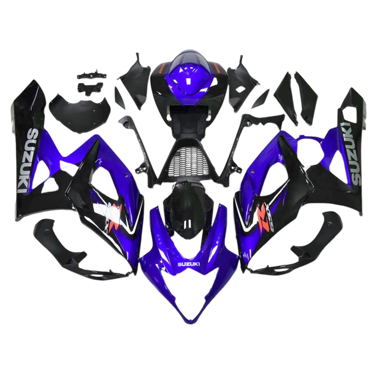 2005-2006 Suzuki GSXR1000 K5 Kit de carenagem ABS de plástico