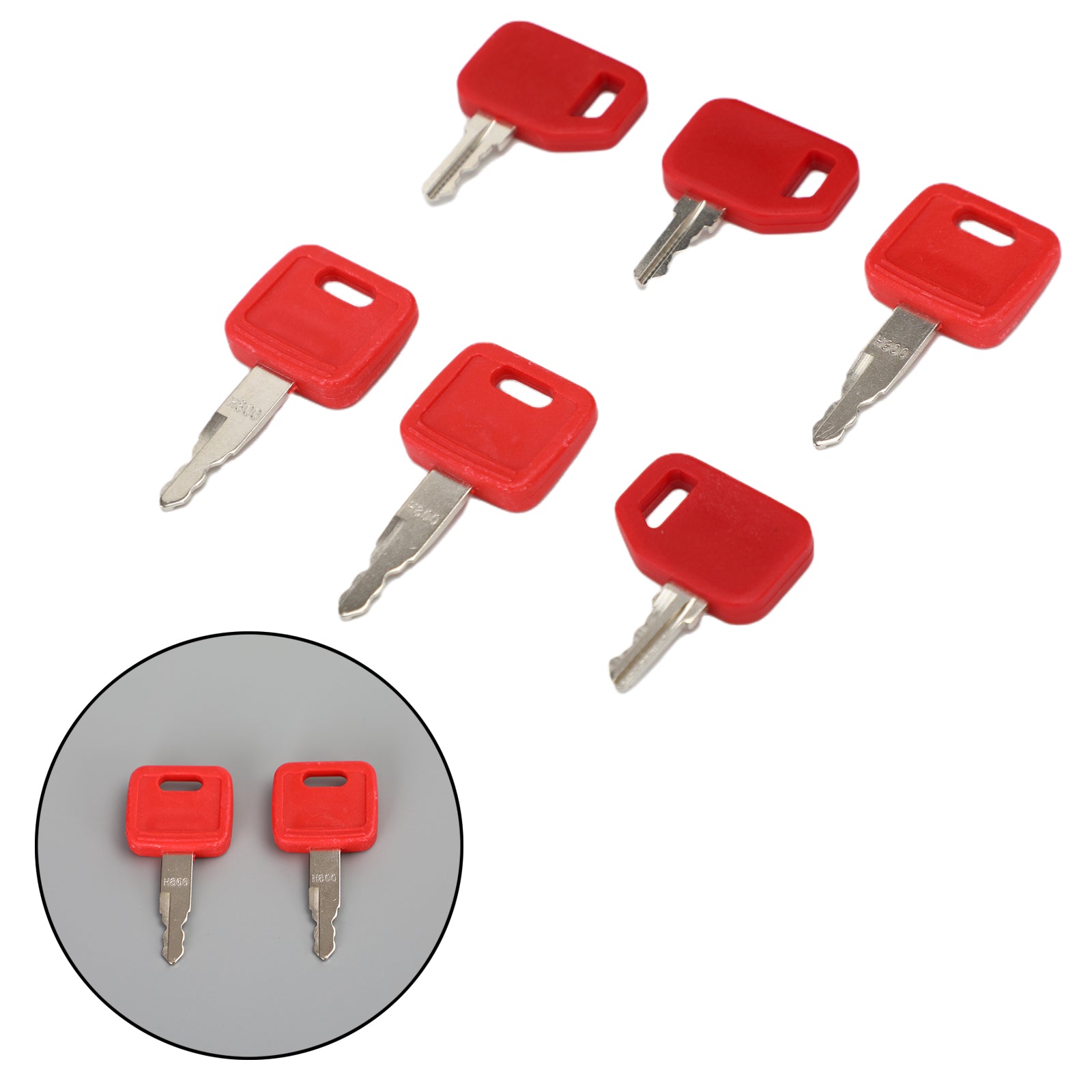 Para John Deere Heavy Equipment Ignition Excavator Loader Dozer Keys