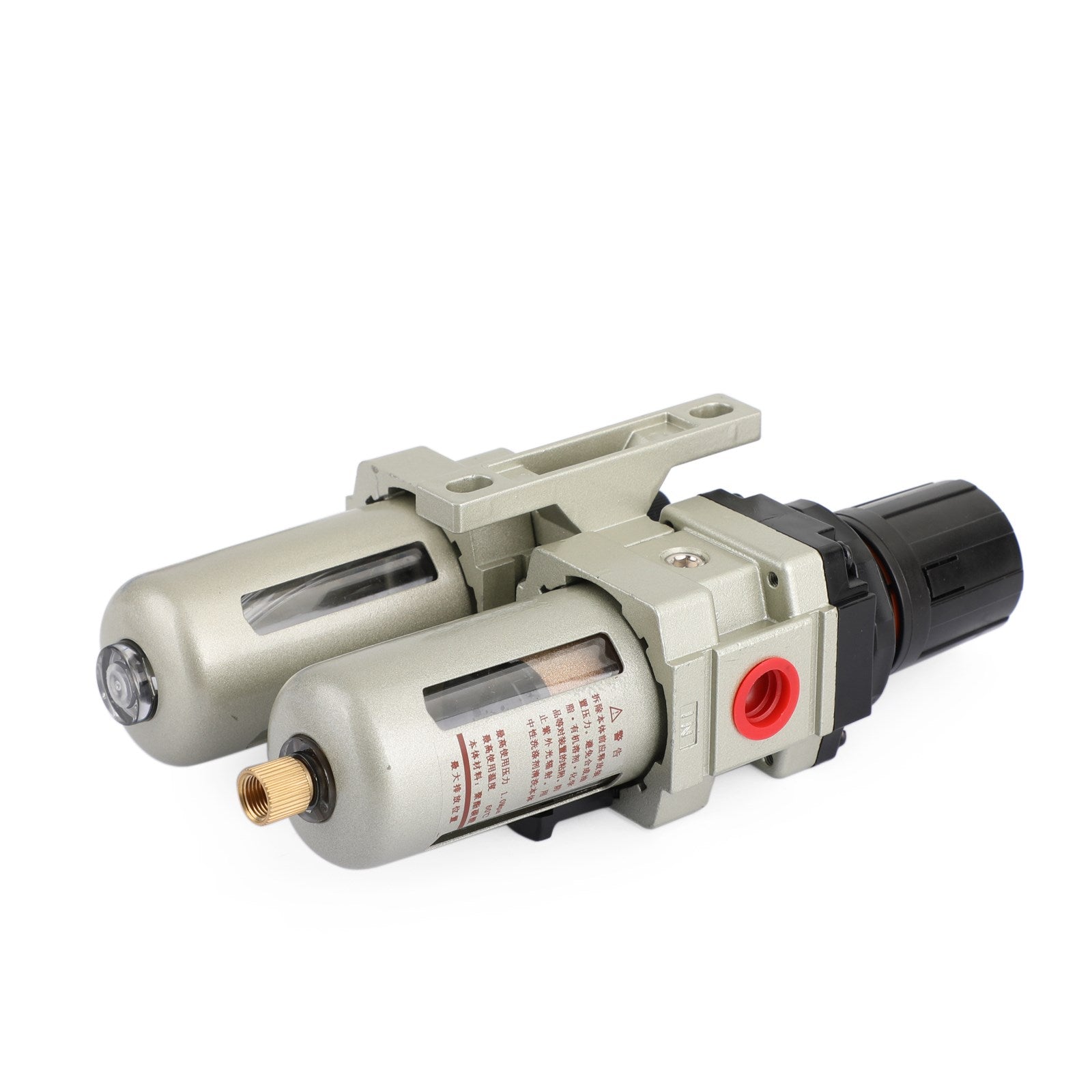 3/8" Filtre à air pour compresseur, séparateur d'huile et d'eau, outils de piège avec manomètre régulateur