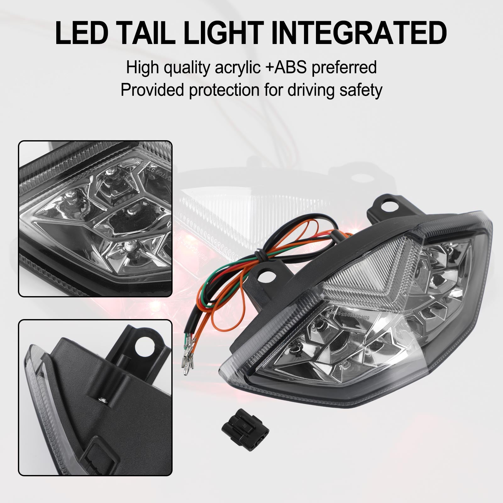 Piloto Trasero Integrado Para KAWASAKI NINJA 1000 KLE 650 VERSYS 2020 Z1000/SX Generic