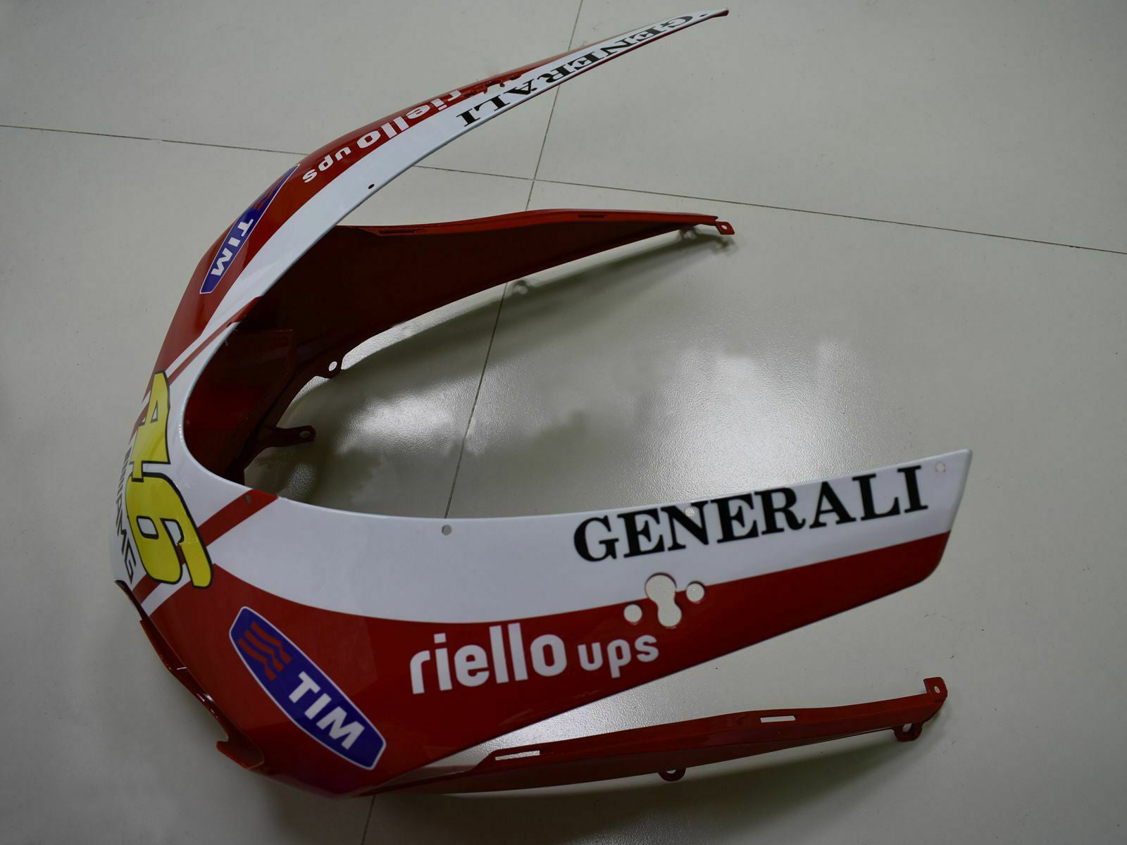 2007-2011 Ducati 1098 1198 848 Kit de carénage carrosserie ABS générique